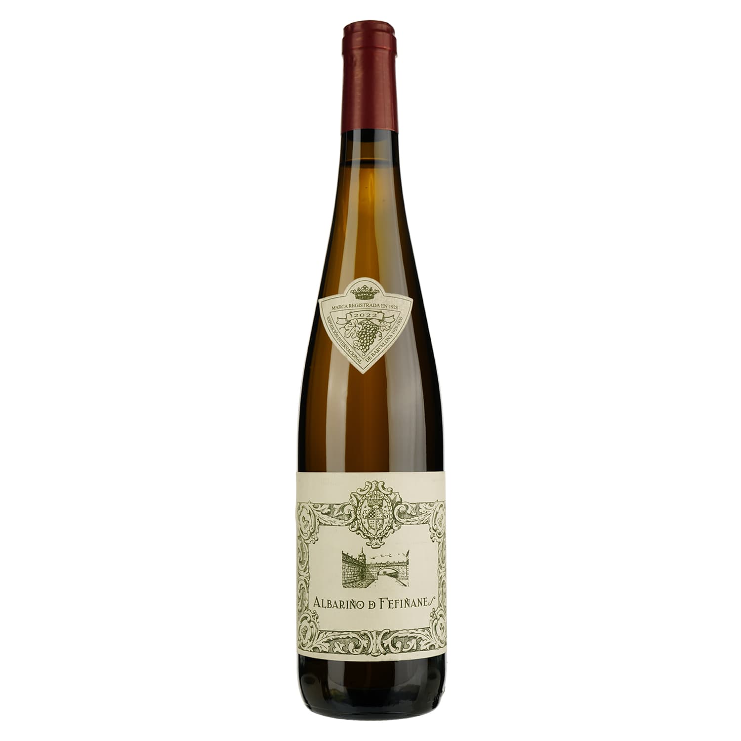 Вино Albarino de Fefinanes, біле, сухе, 13,5%, 0,75 л (8128)