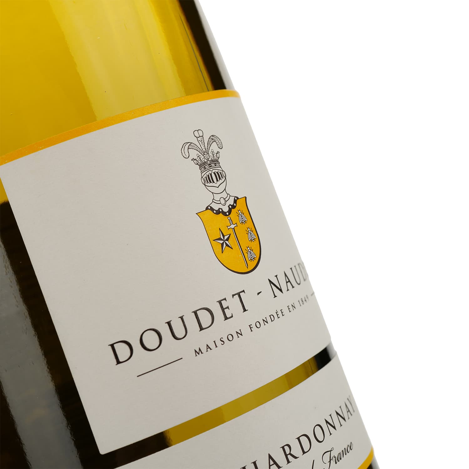 Вино Doudet Naudin Chardonnay, біле, сухе, 13%, 0,75 л (23609)
