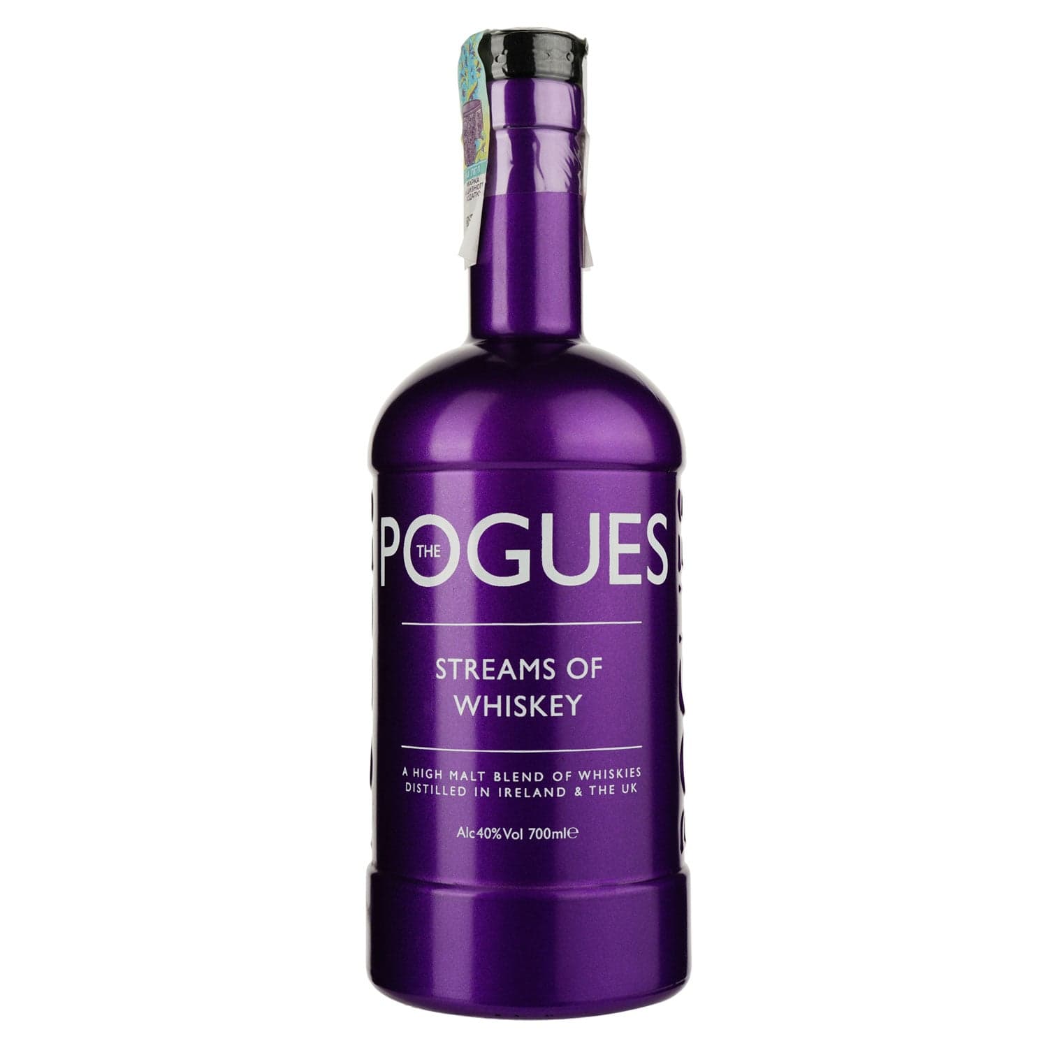 Віскі The Pogues Streams of Whiskey Blended Irish Whiskey 40% 0.7 л