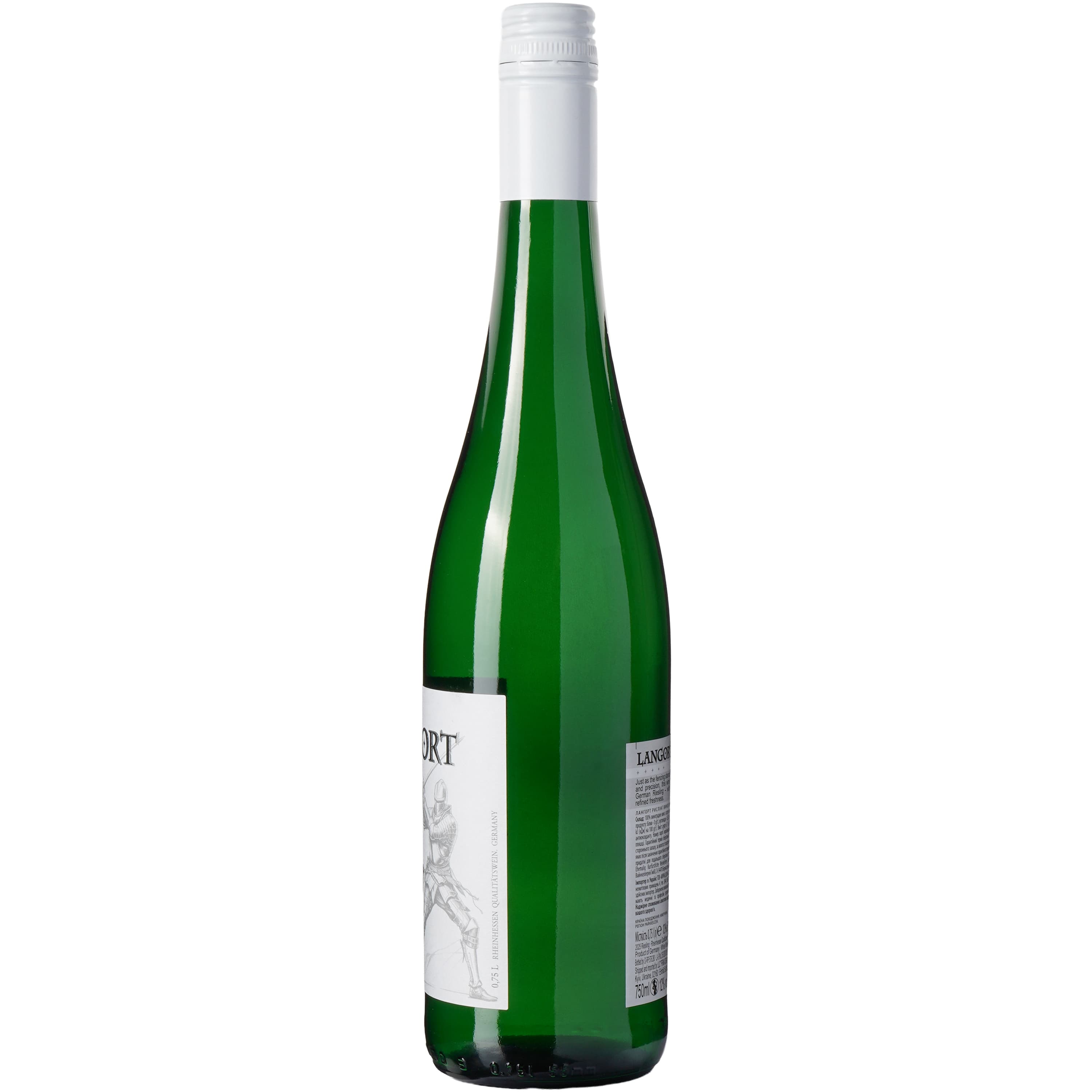 Вино Langort Riesling біле сухе 0.75 л