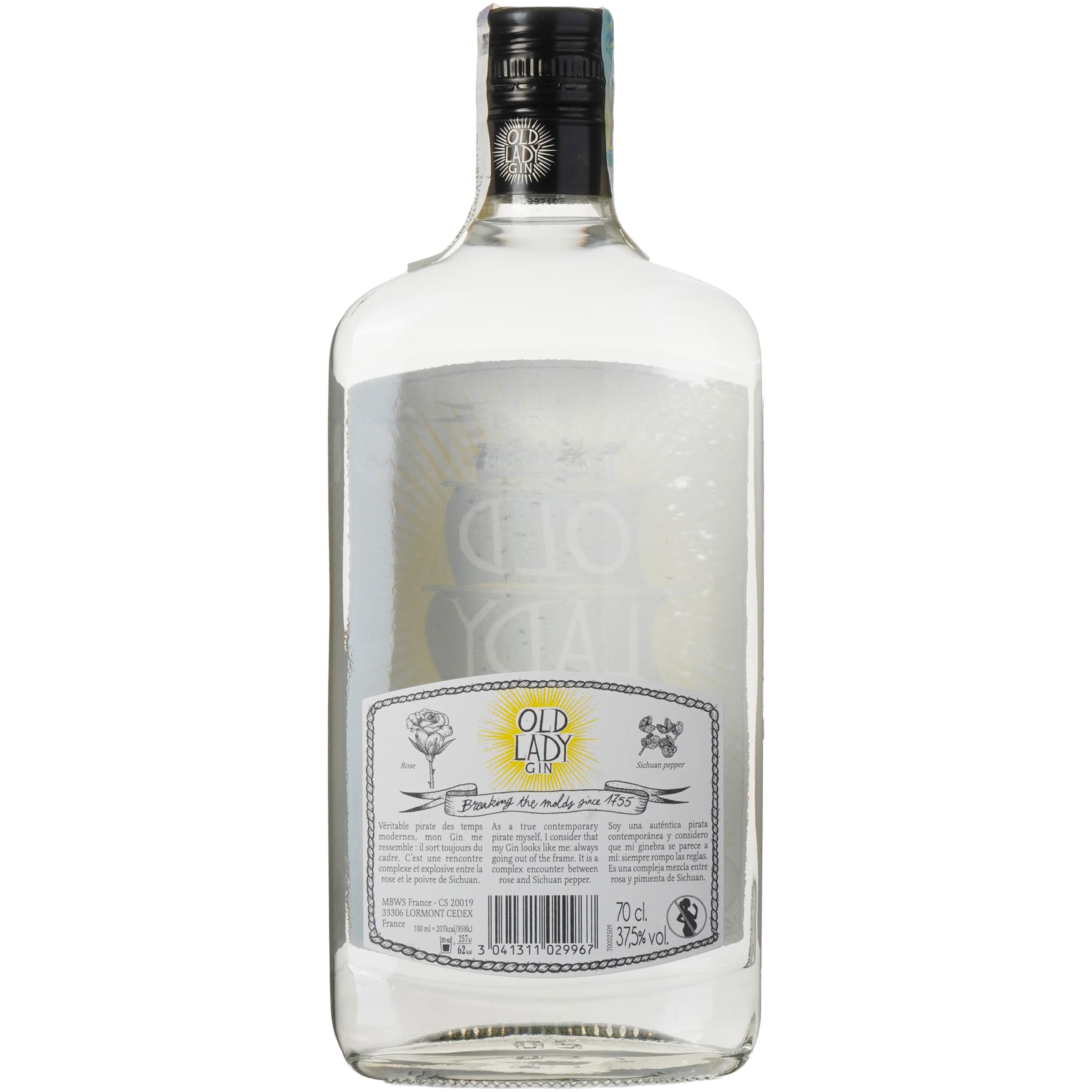 Джин Old Lady's 37.5% 0.7 л