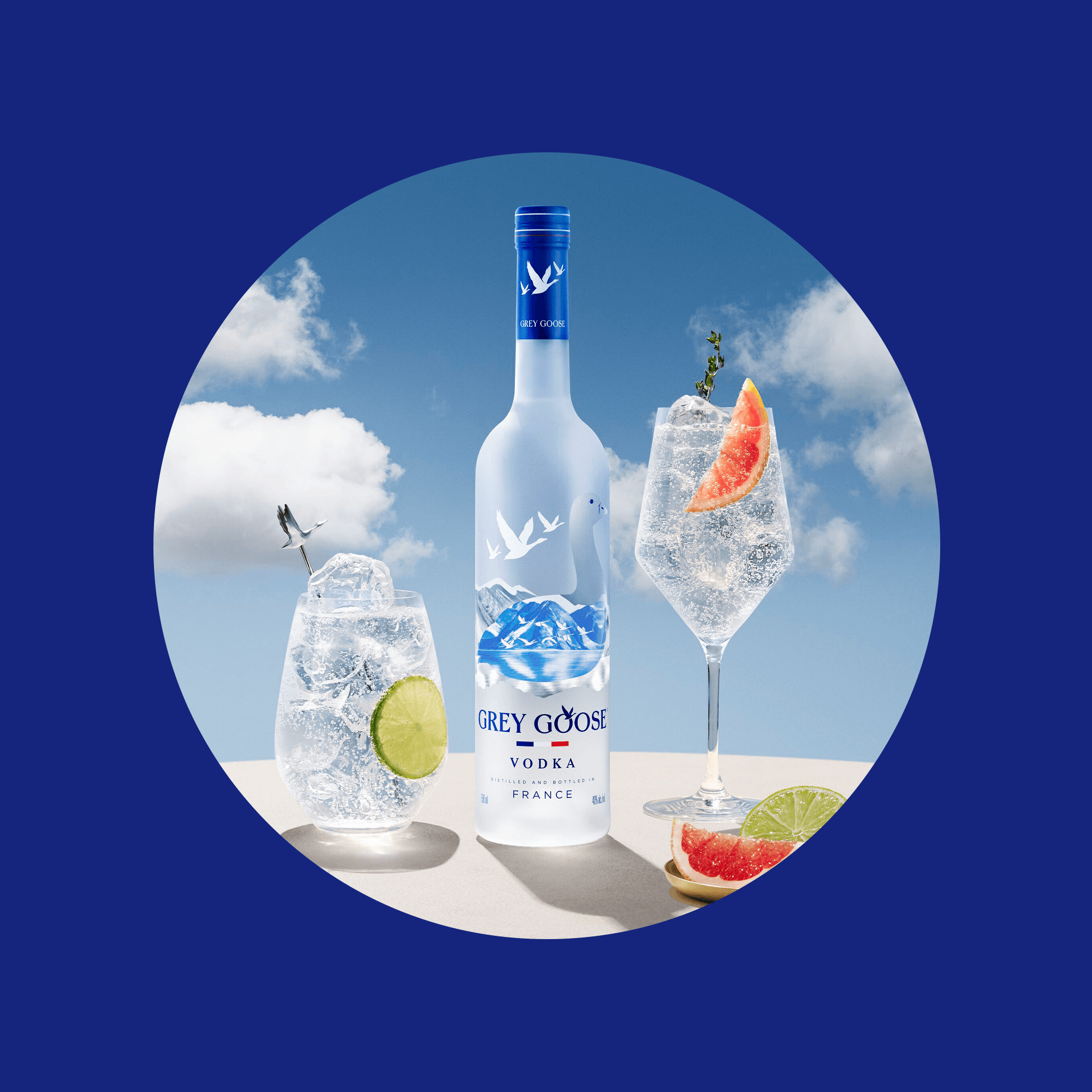 Горілка Grey Goose, 40%, 0,7 л (792 121)