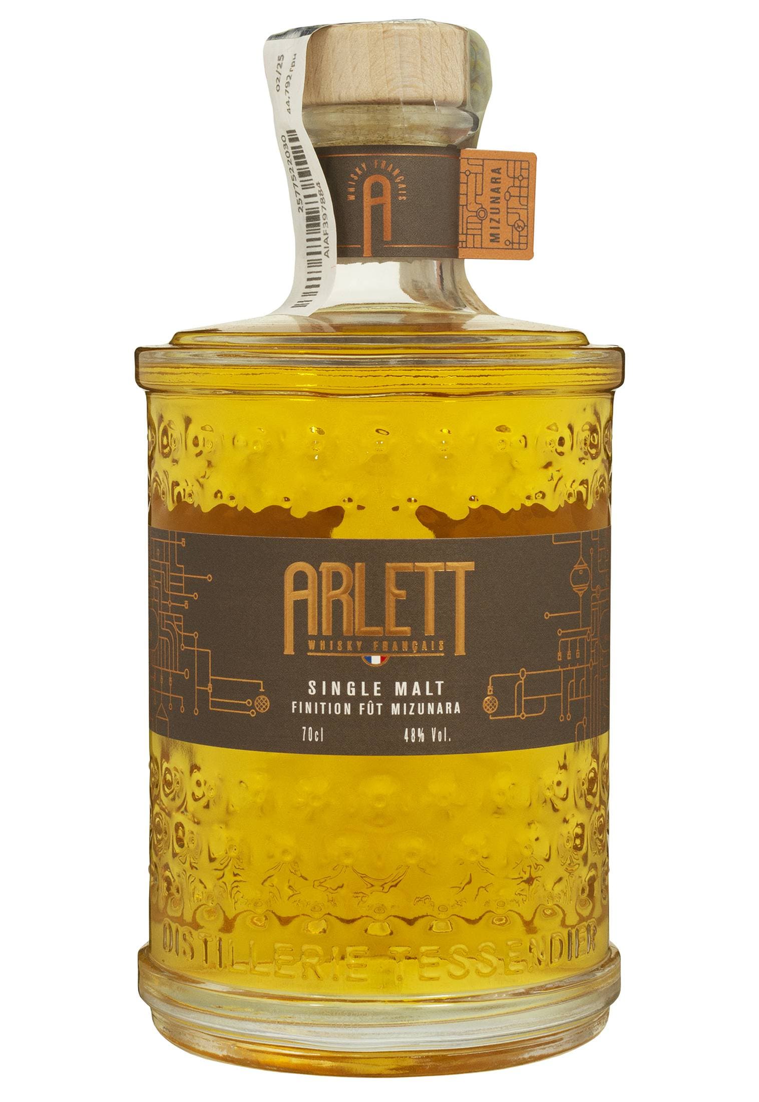 Віскі Arlett Single Malt Finition fut Mizunara 48% 0.7 л в подарунковій упаковці