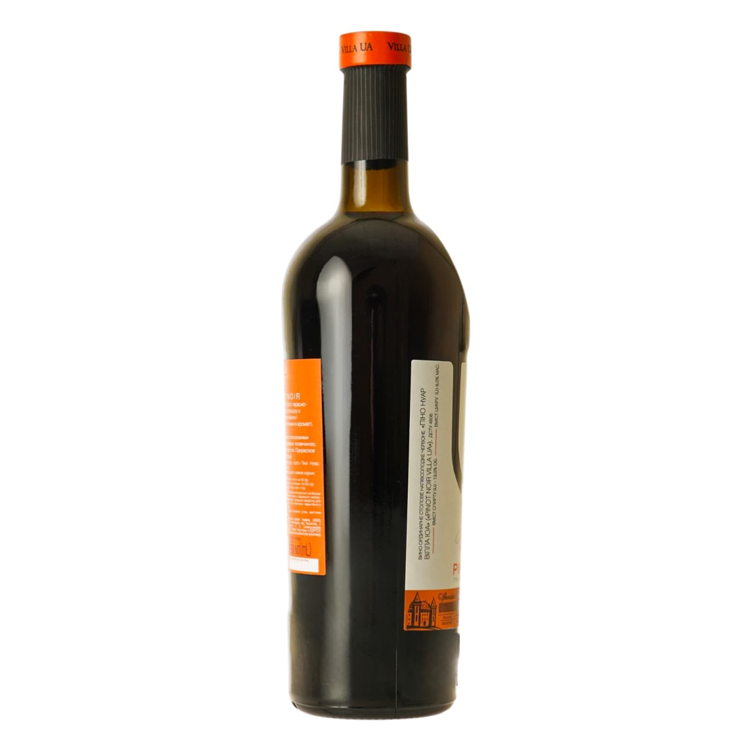 Вино Villa UA Pinot Noir червоне напівсолодке 0.75 л