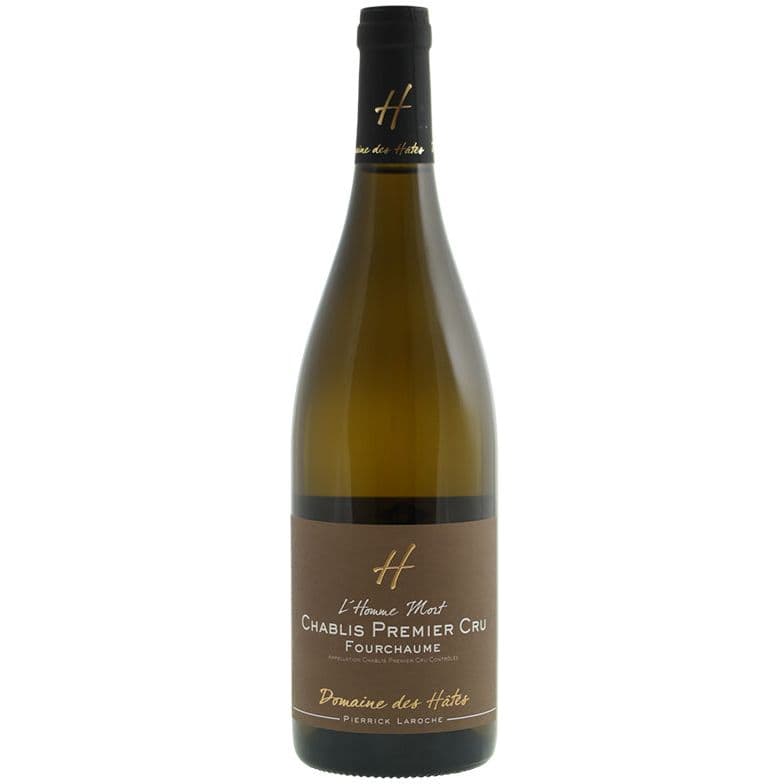 Вино Domaine des Hates Homme Mort Chablis Cru Fourchaume 2019, біле, сухе, 0.75 л