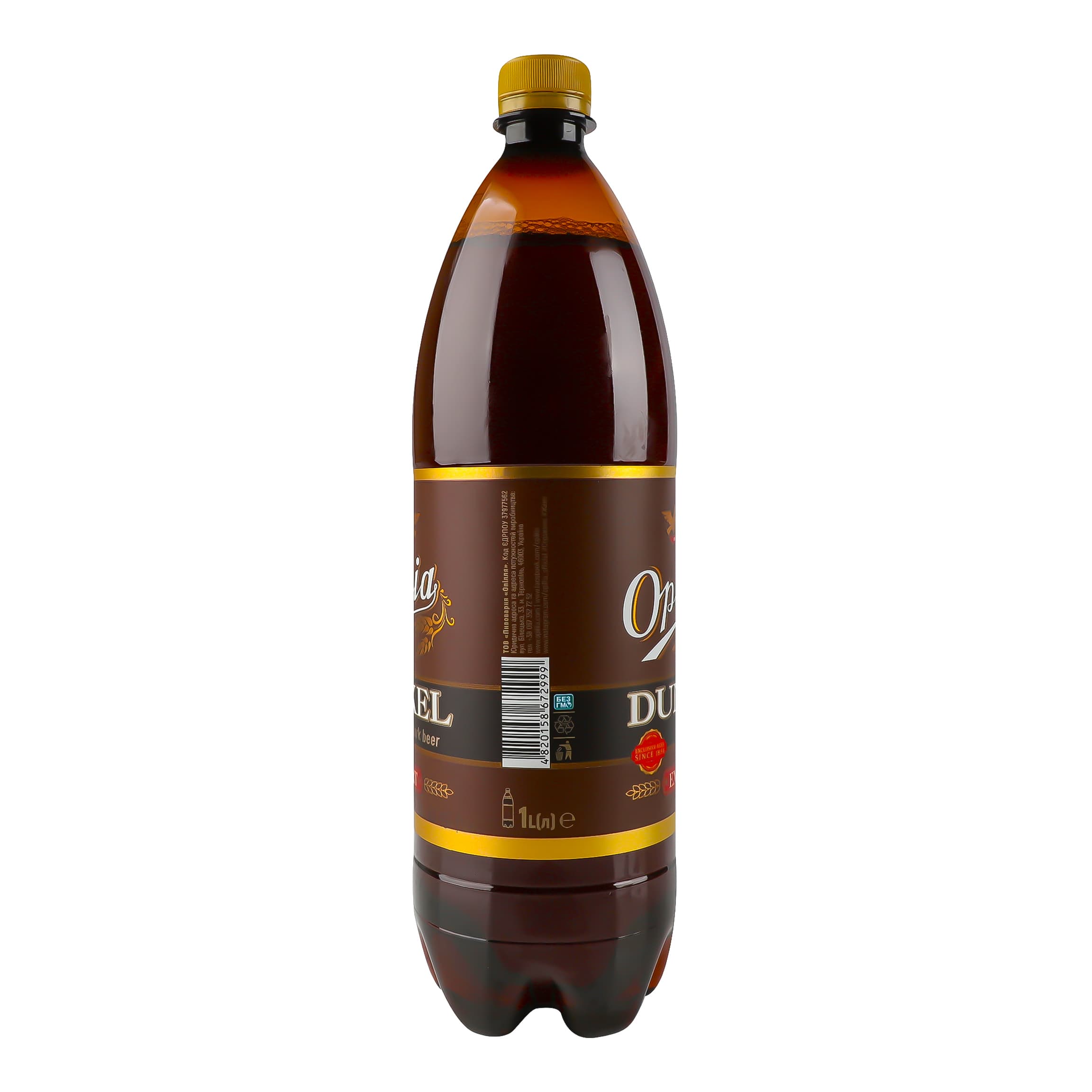 Пиво Опілля Export Dunkel темне 4.8% 1 л