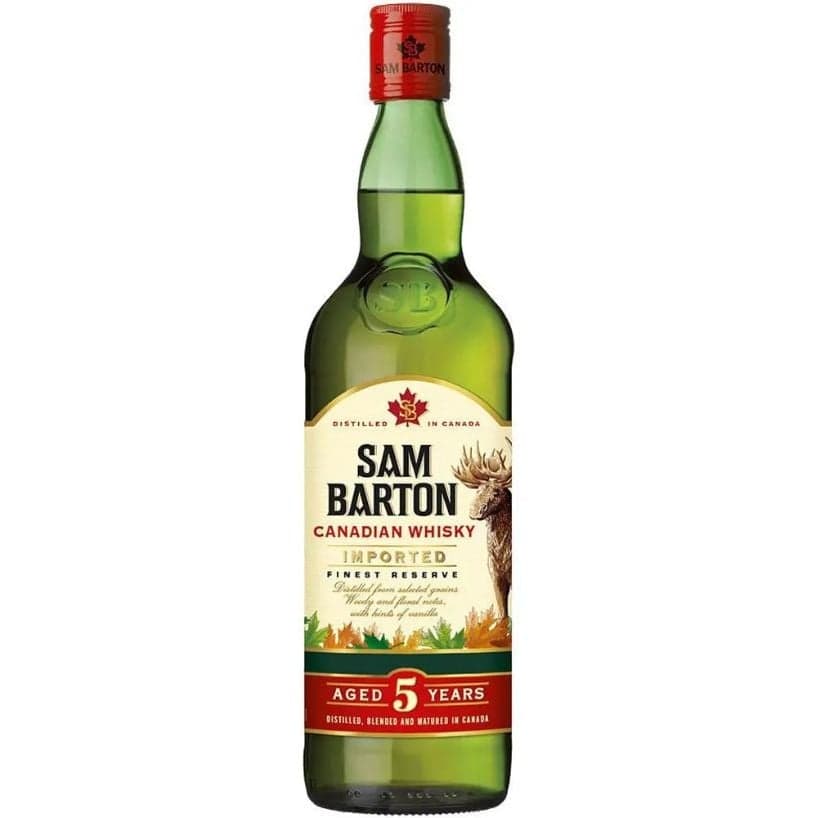 Віскі Sam Barton 5 yo Canadian Whisky 40% 1 л