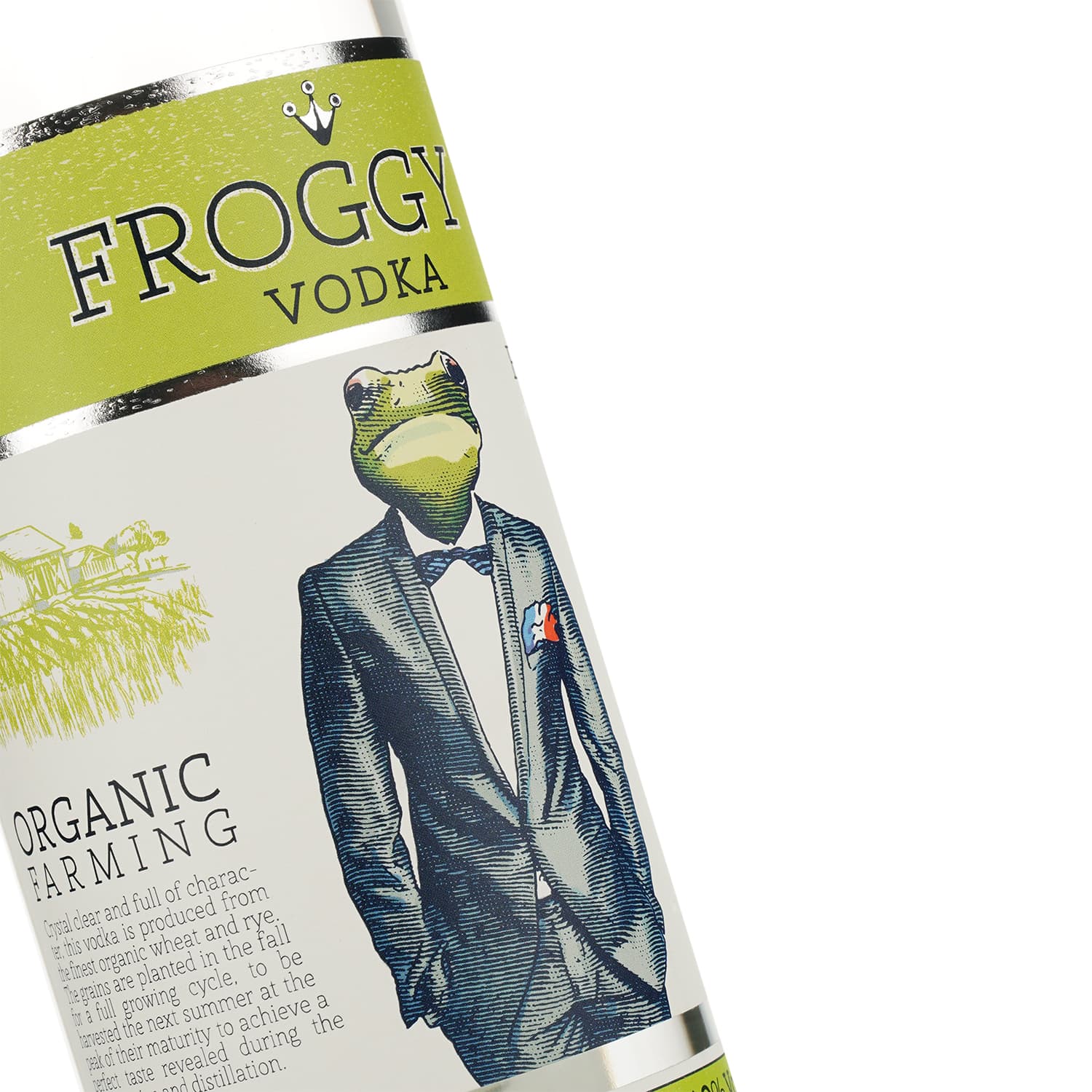 Горілка Organic Froggy, 40%, 0,7 л (8000017650502)