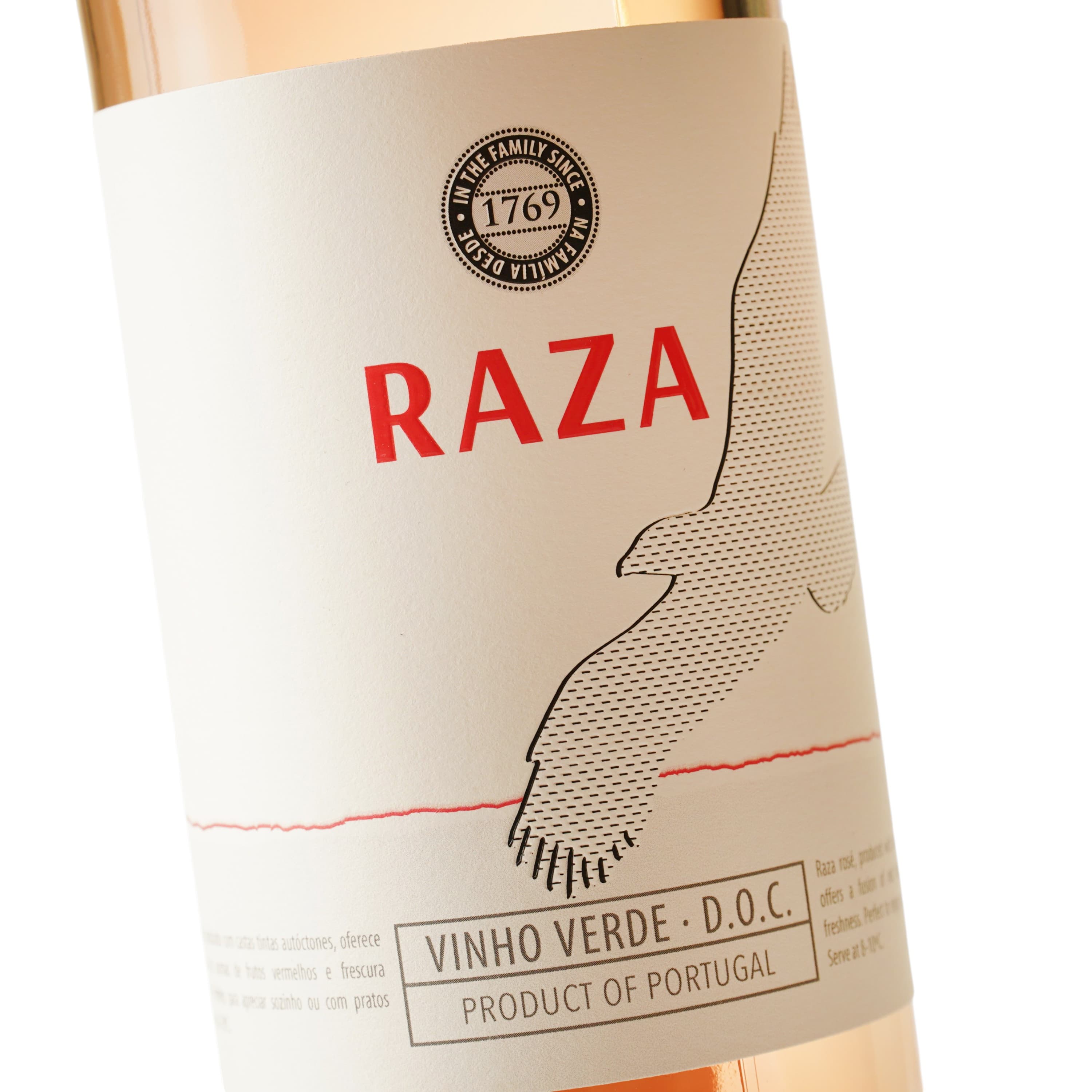 Вино Quinta da Raza Vinho Verde Escolha Rose рожеве сухе 10-15% 0.75 л