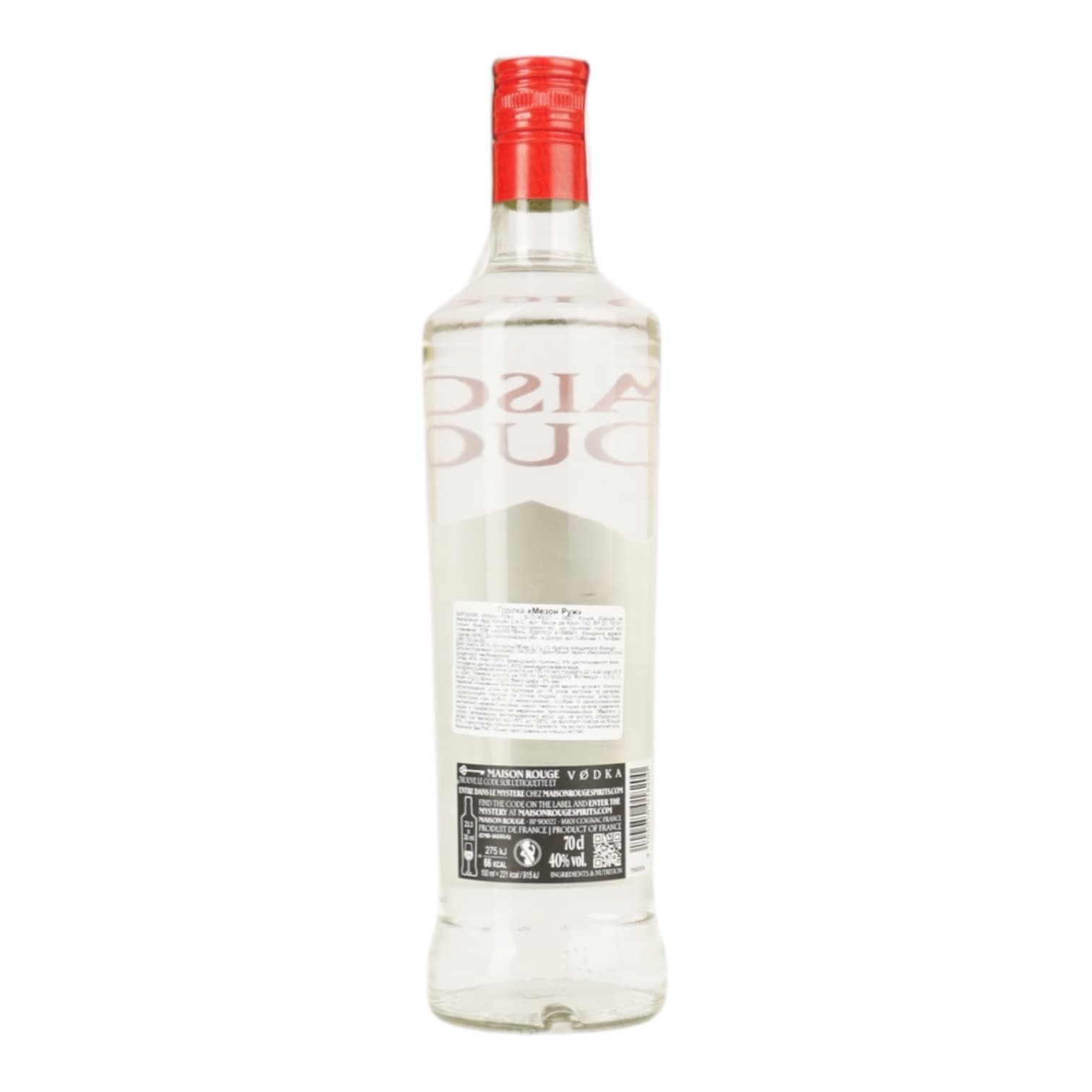 Горілка Maison Rouge 40% 0.7 л