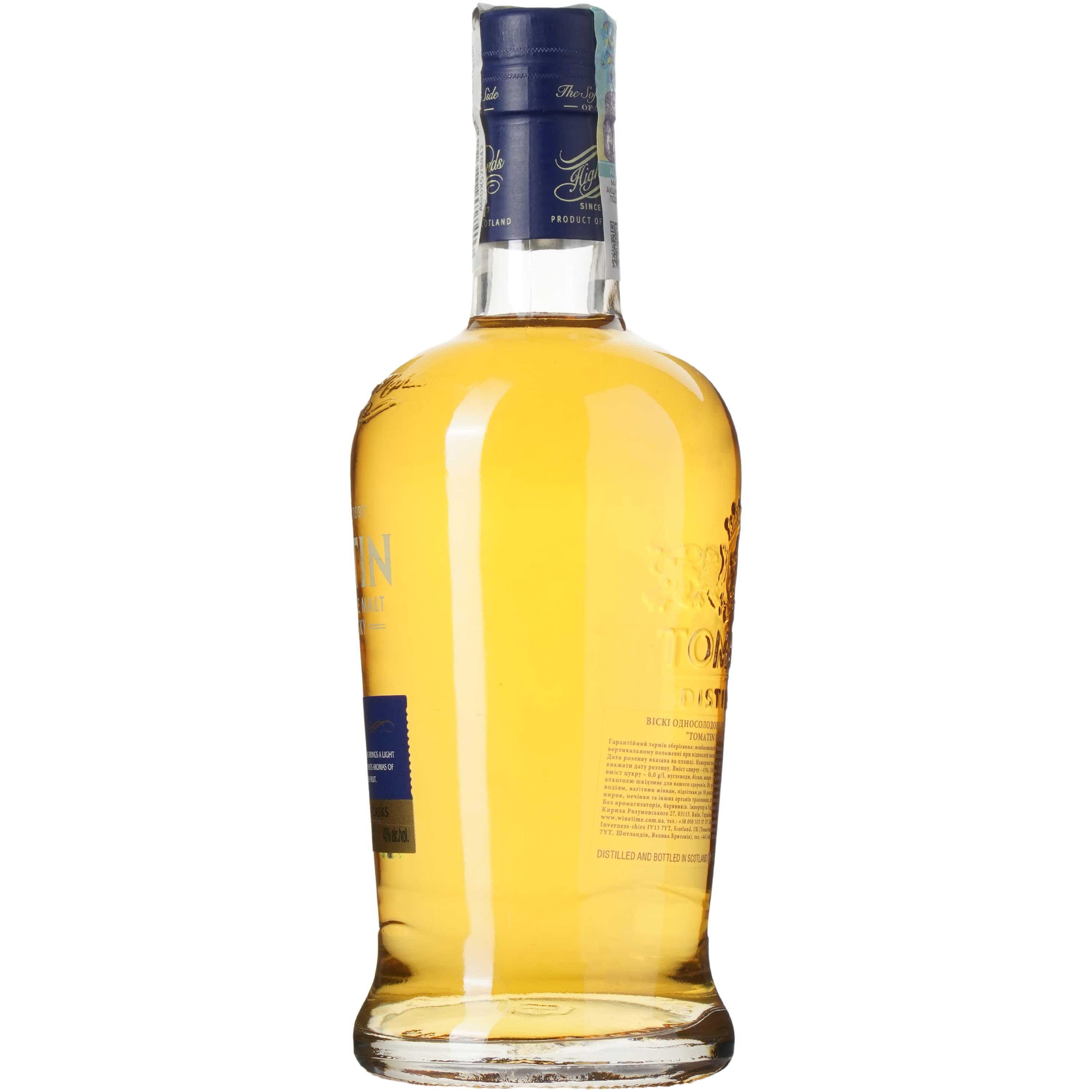 Віскі Tomatin Legacy в подарунковій упаковці 43% 0.7 л