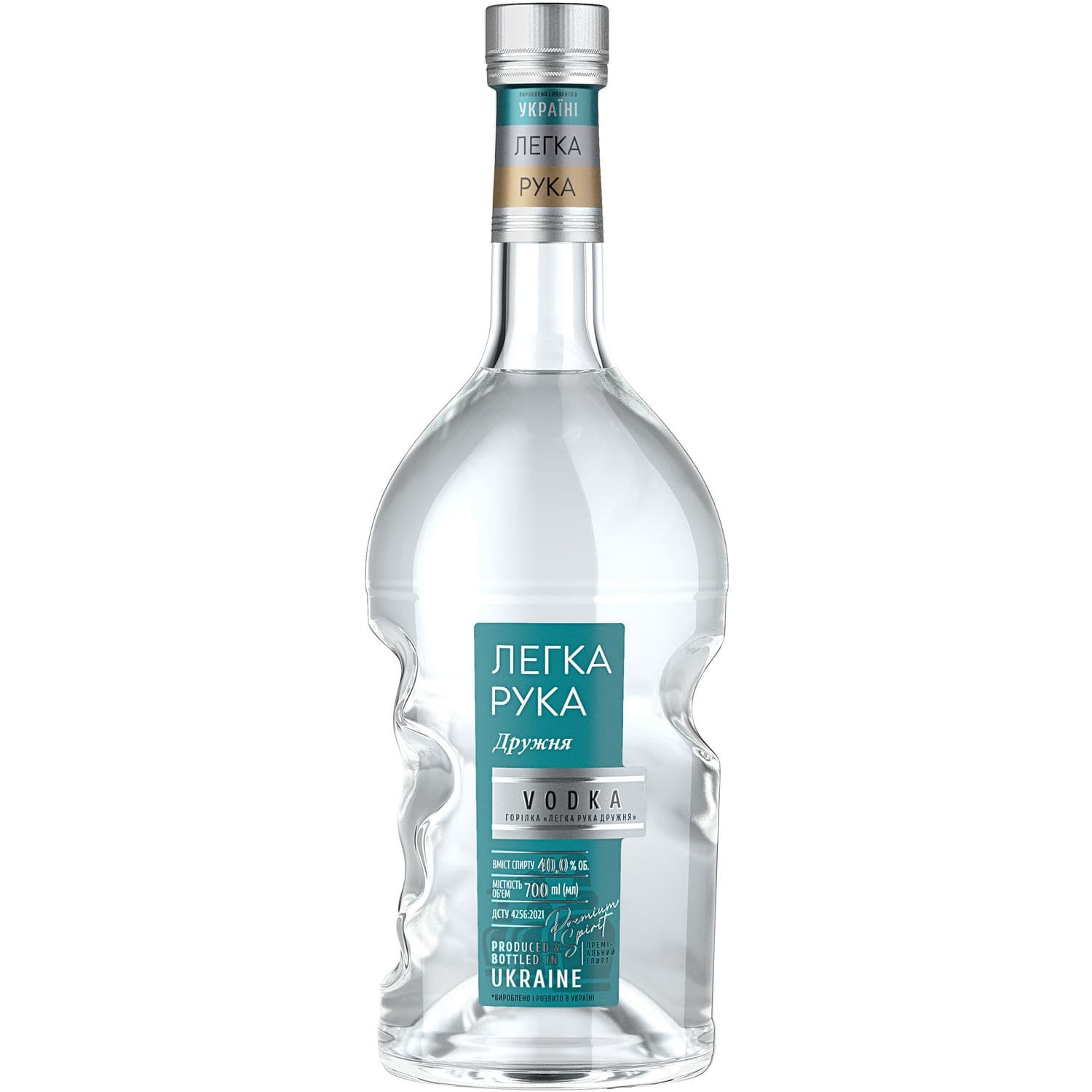 Горілка Легка Рука Дружня 40% 0.7 л