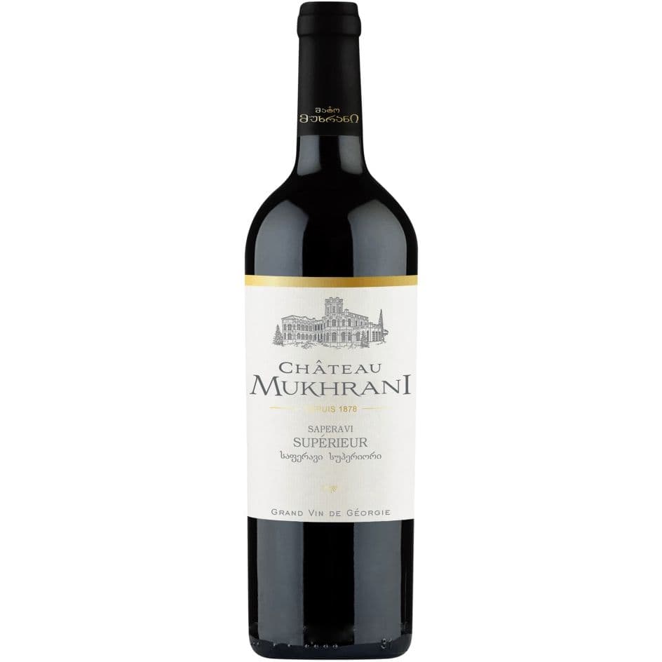Вино Chateau Mukhrani Saperavi Superieur, червоне, сухе, 12,5%, 1,5 л