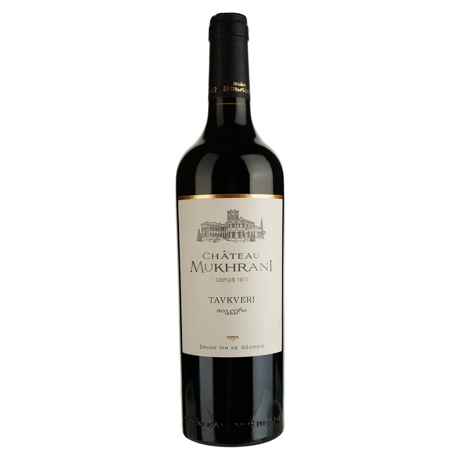 Вино Chateau Mukhrani Tavkveri, червоне, сухе, 13%, 0,75 л (789209)