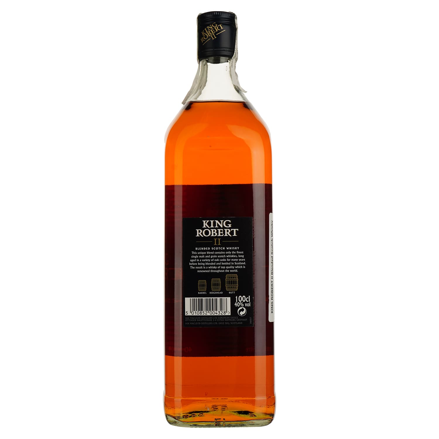 Віскі King Robert II Blended Scotch Whisky, 40%, 1 л