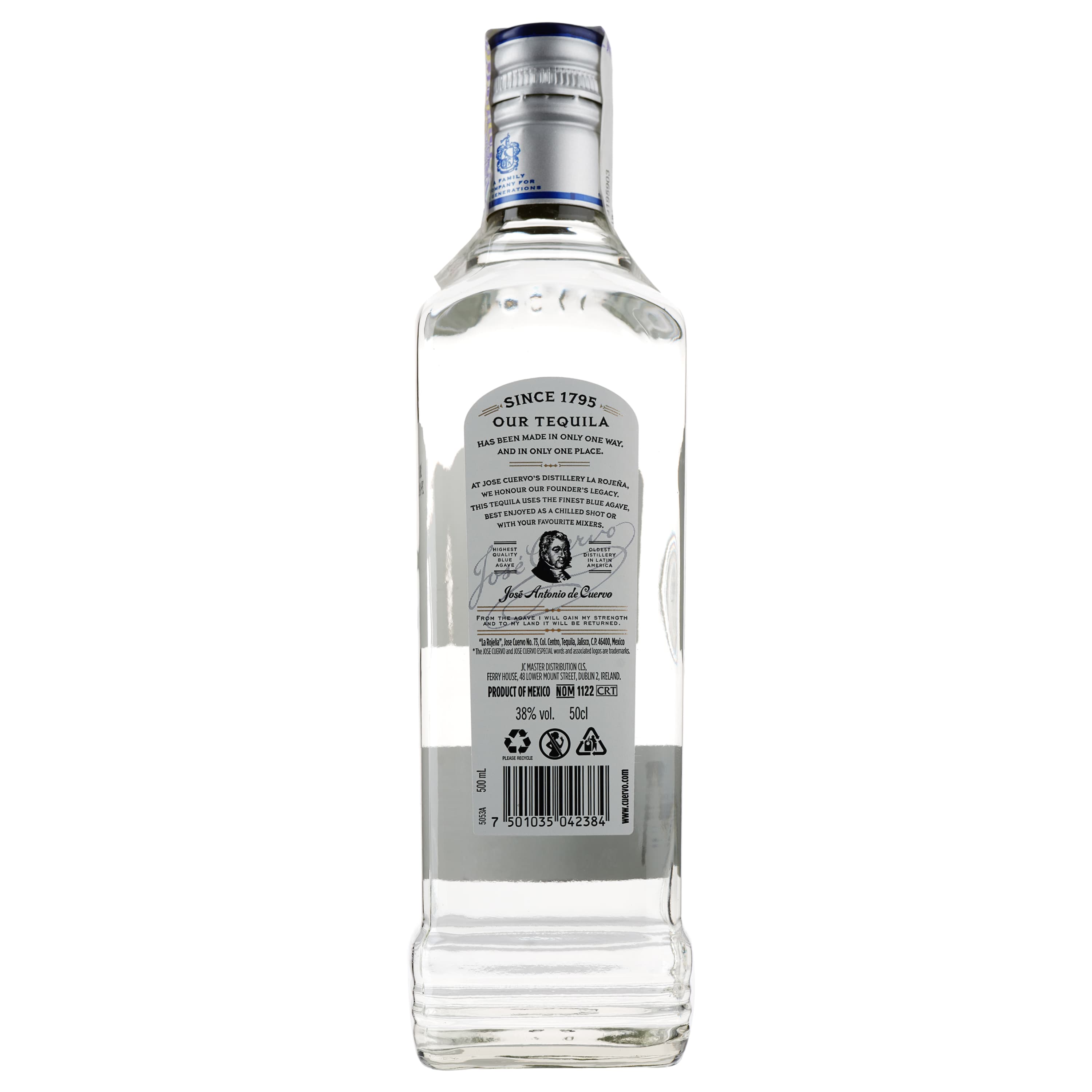 Текіла Jose Cuervo Especial Silver, 38%, 0,5 л
