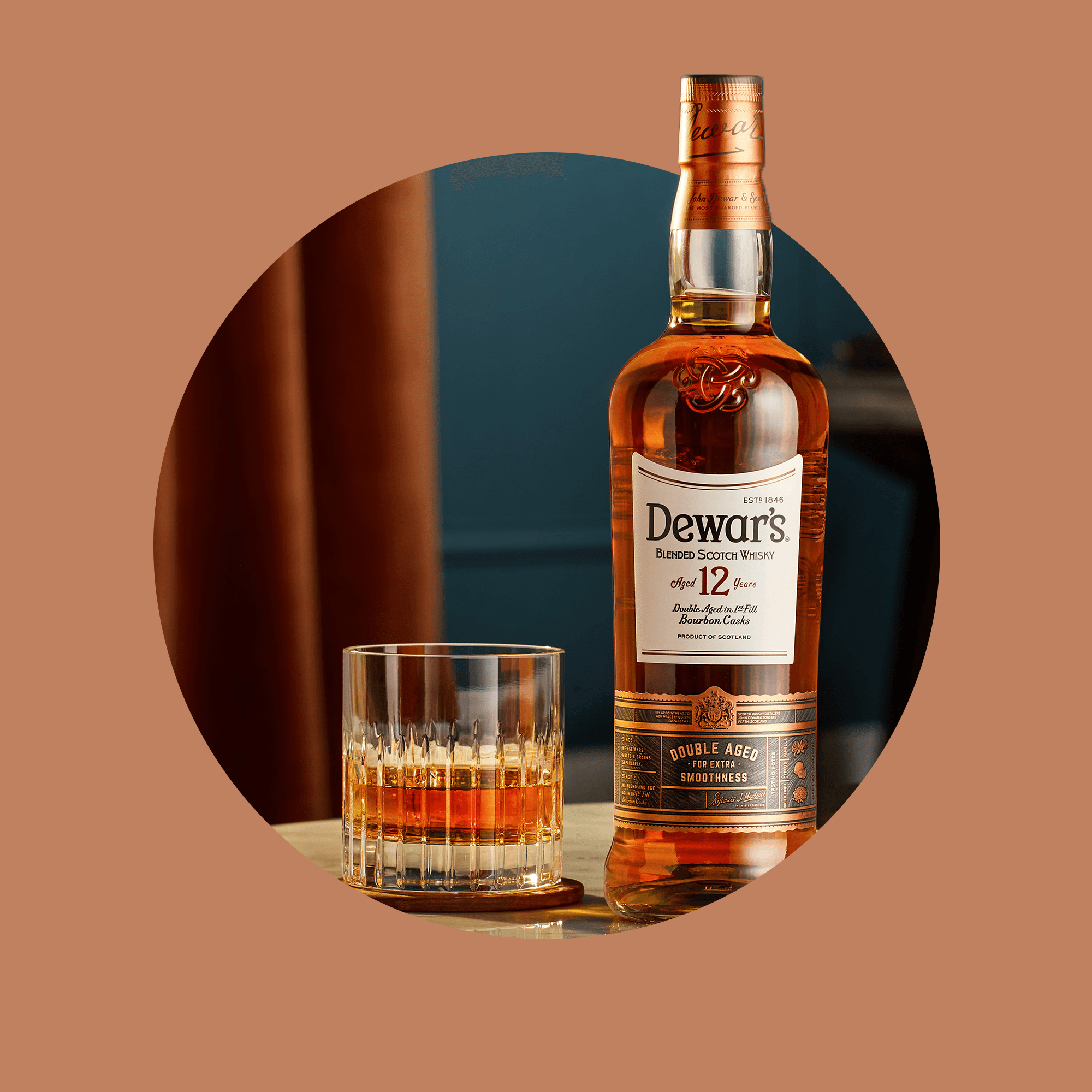 Віскі Dewar's Special Reserve 12 років витримки 40% 1 л (374184)