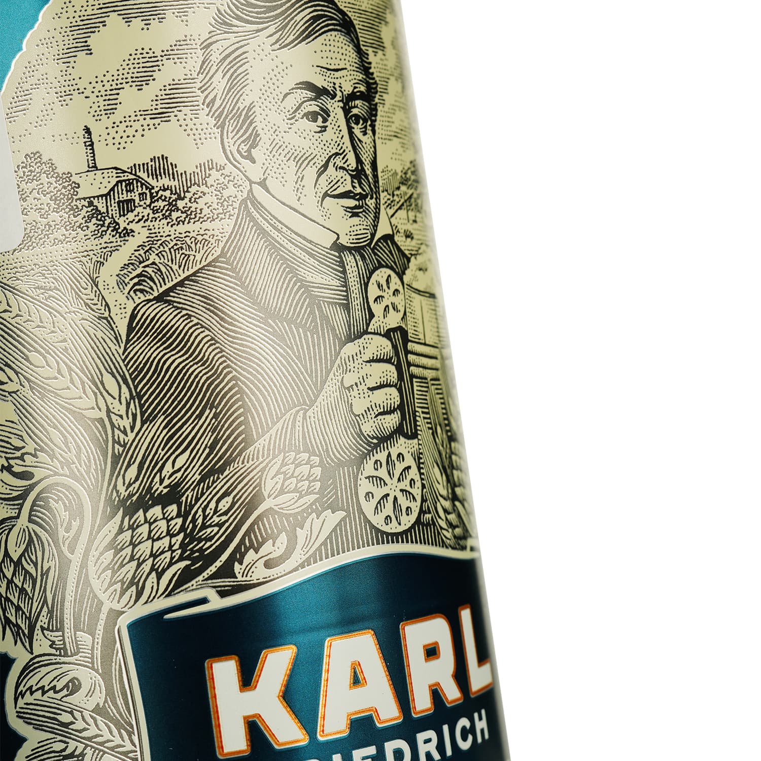 Пиво Karl Friedrich Starkbier світле фільтроване 6% 0.568 л