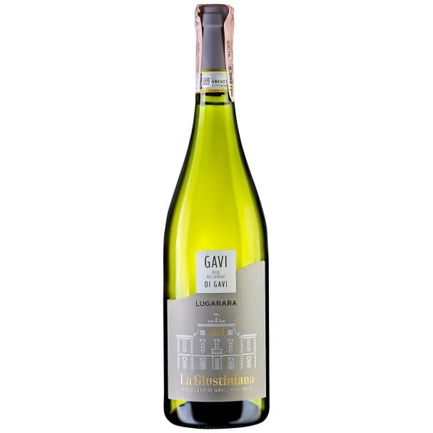 Вино Tenuta La Giustiniana Gavi di Gavi DOCG Lugarara, червоне, напівсухе, 12,5%, 0,75 л