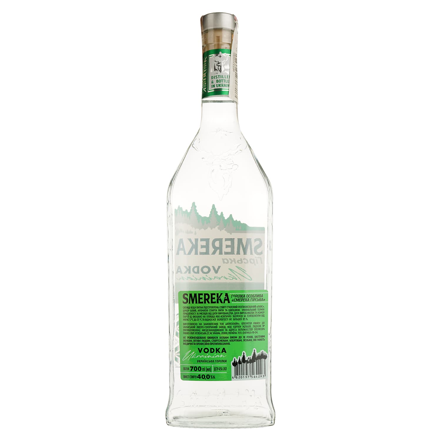 Горілка особлива Smereka Гірська 40% 0.7 л