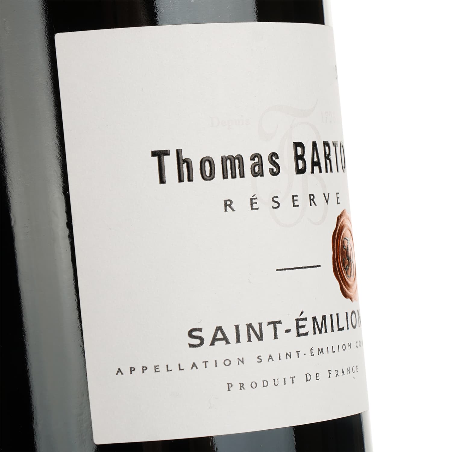 Вино Thomas Barton Reserve Saint-Emilion AOC червоне сухе 0.75 л