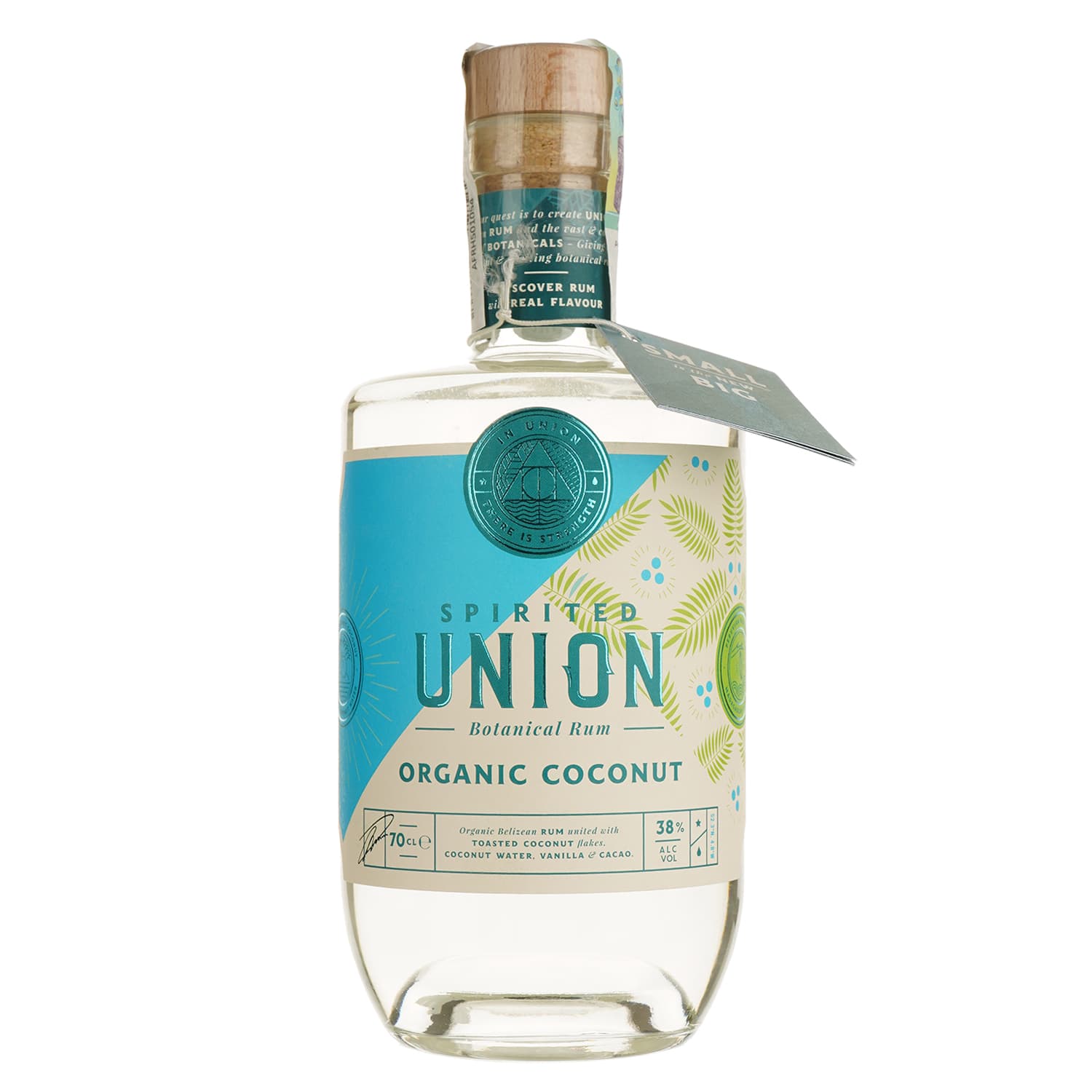 Ром Spirited Union Organic Coconut Botanical Rum 38% 0.7 л