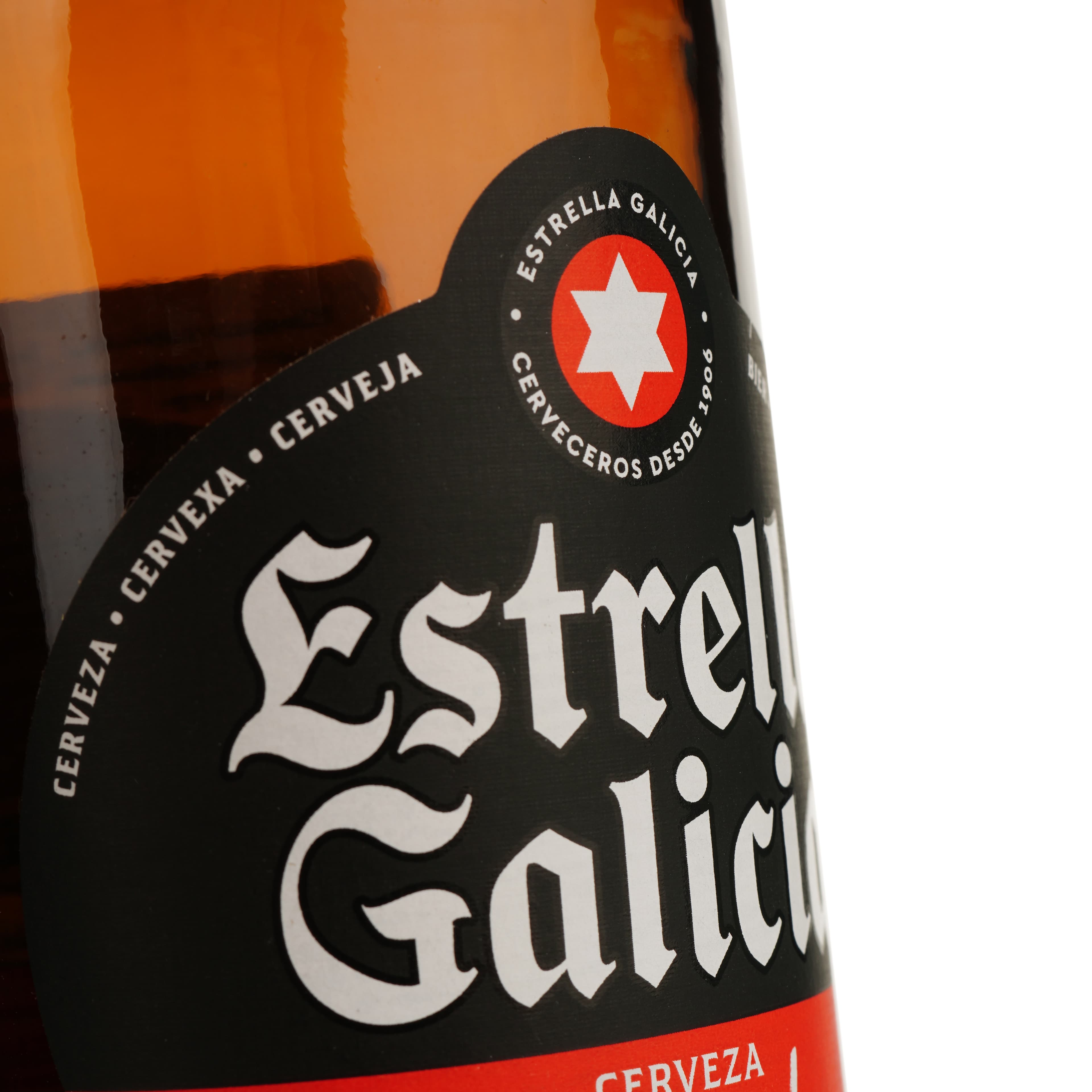 Пиво Estrella Galicia Especial світле 5.5% 0.33 л