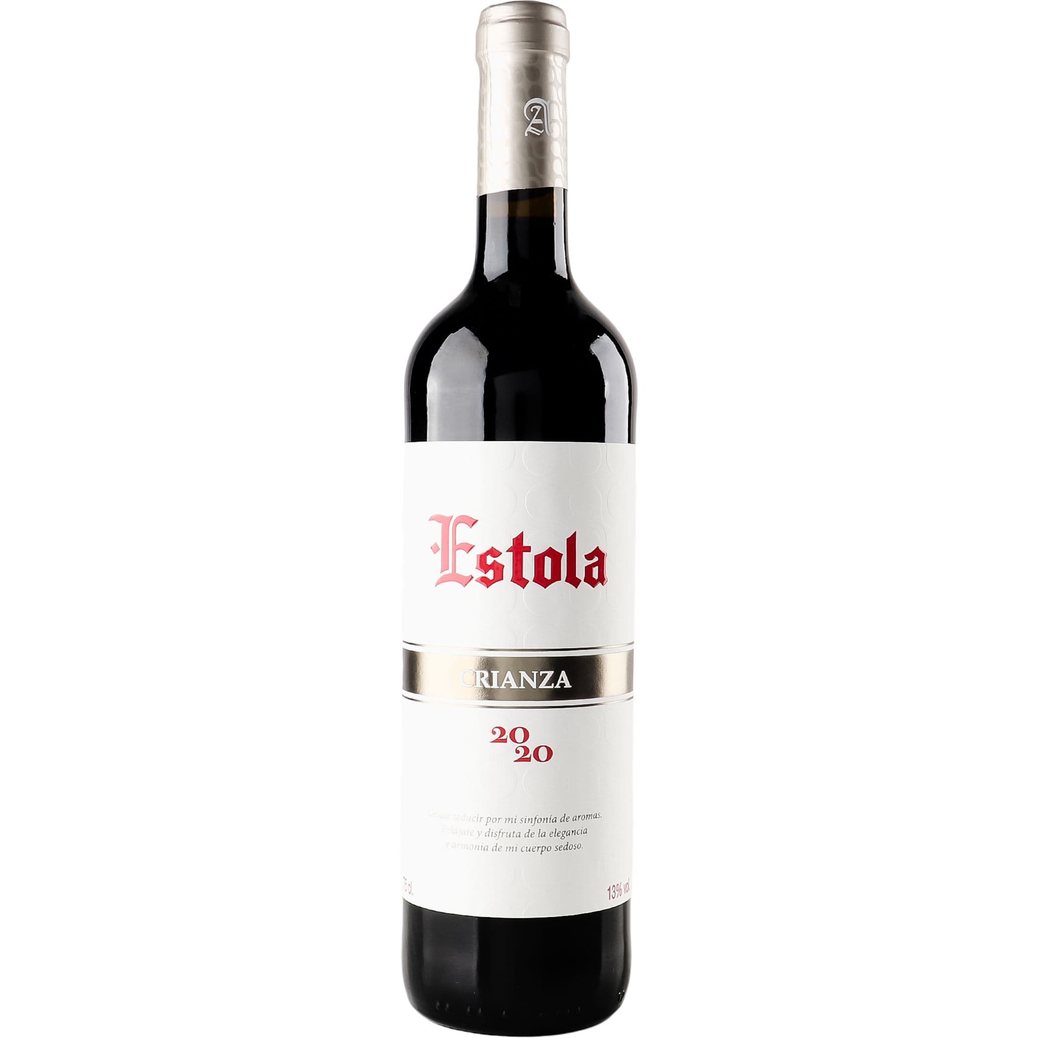Вино Estola Crianza La Mancha DO червоне сухе 13% 0.75 л