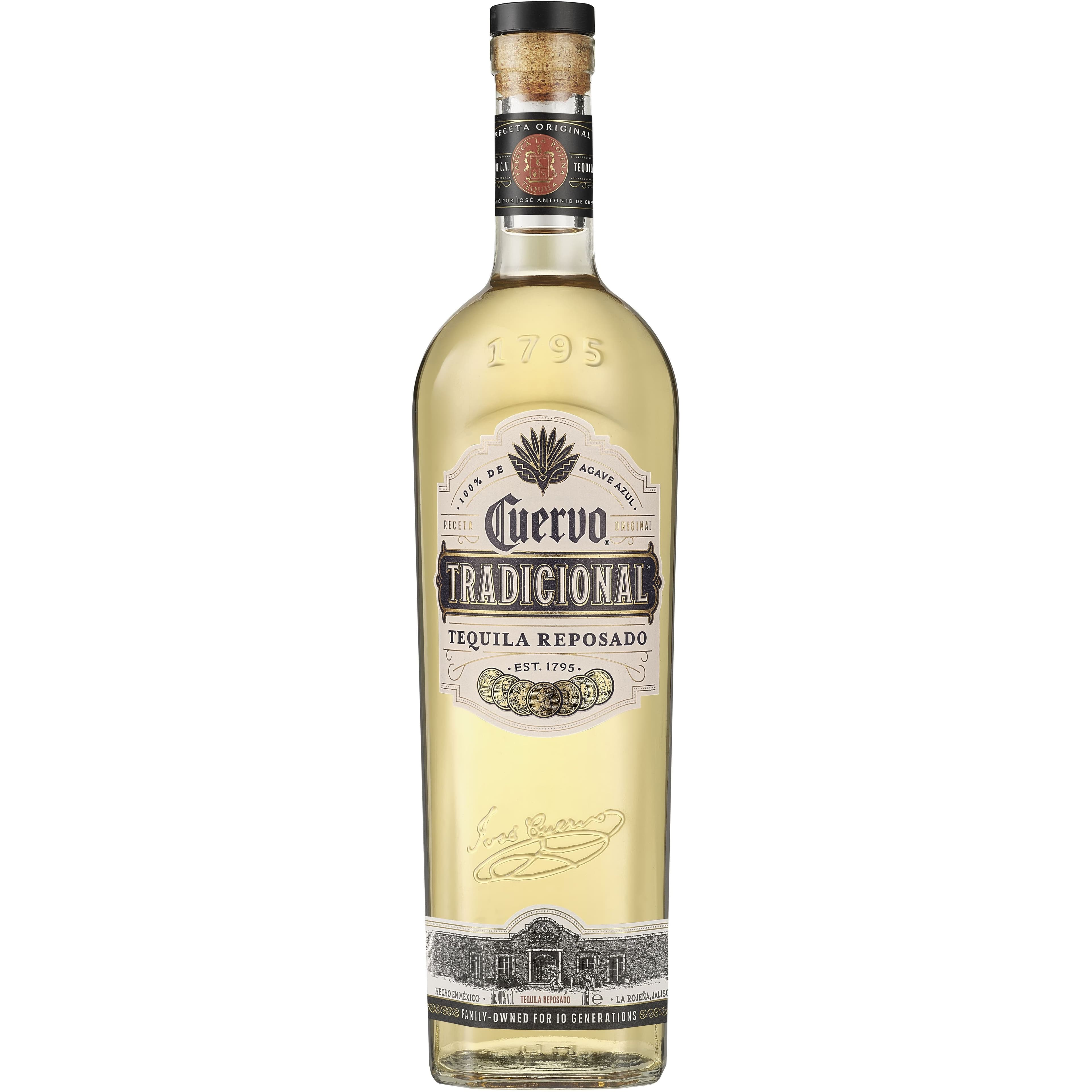 Текіла Jose Cuervo Tradicional Reposado 100% Agave 40% 0.7 л