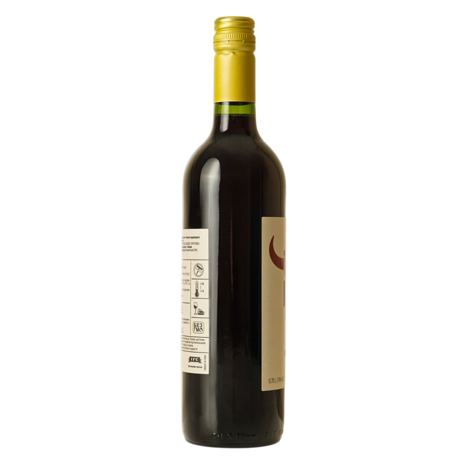 Вино Bodega Toro Rojo червоне сухе 0.75 л
