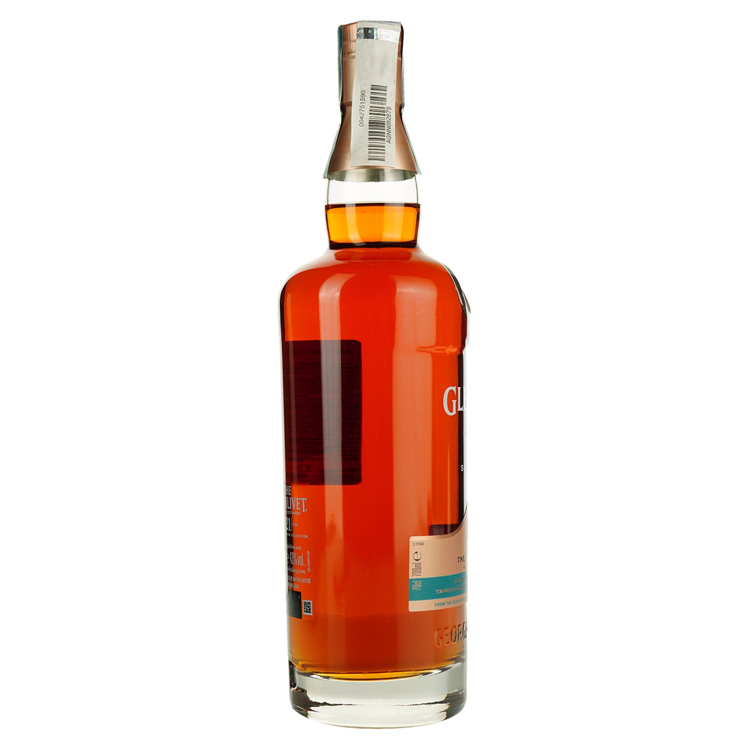 Віскі The Glenlivet 21 yo Single Malt Scotch Whisky 43% 0.7 л