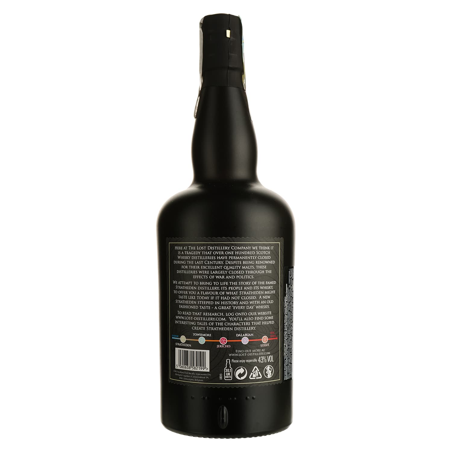 Віскі The Lost Distillery Stratheden Blended Malt Scotch Whisky 43% 0.7 л в подарунковій коробці