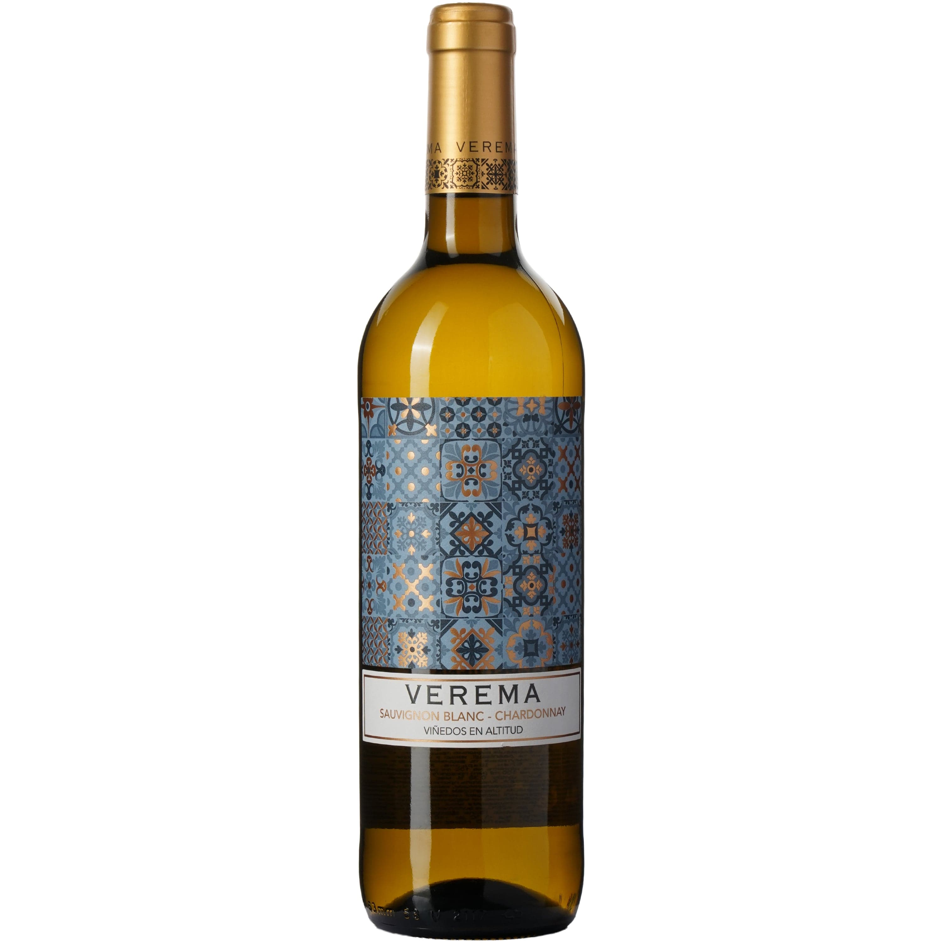 Вино Vicente Gandia Verema Sauvignon Blanc - Chardonnay 2024 біле, сухе 12% 0.75 л