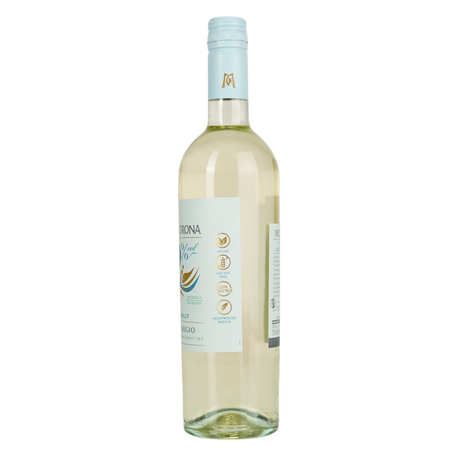 Вино Mezzacorona Pinot Grigio біле напівсолодке 8% 0.75 л