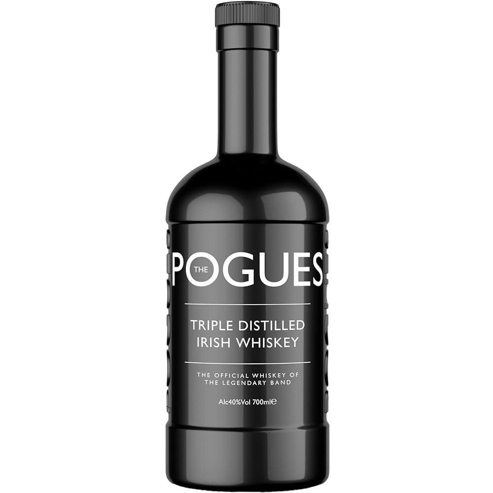 Упаковка віскі The Pogues Blended Irish Whiskey 40% 4.2 л (0.7 л х 6 шт.)