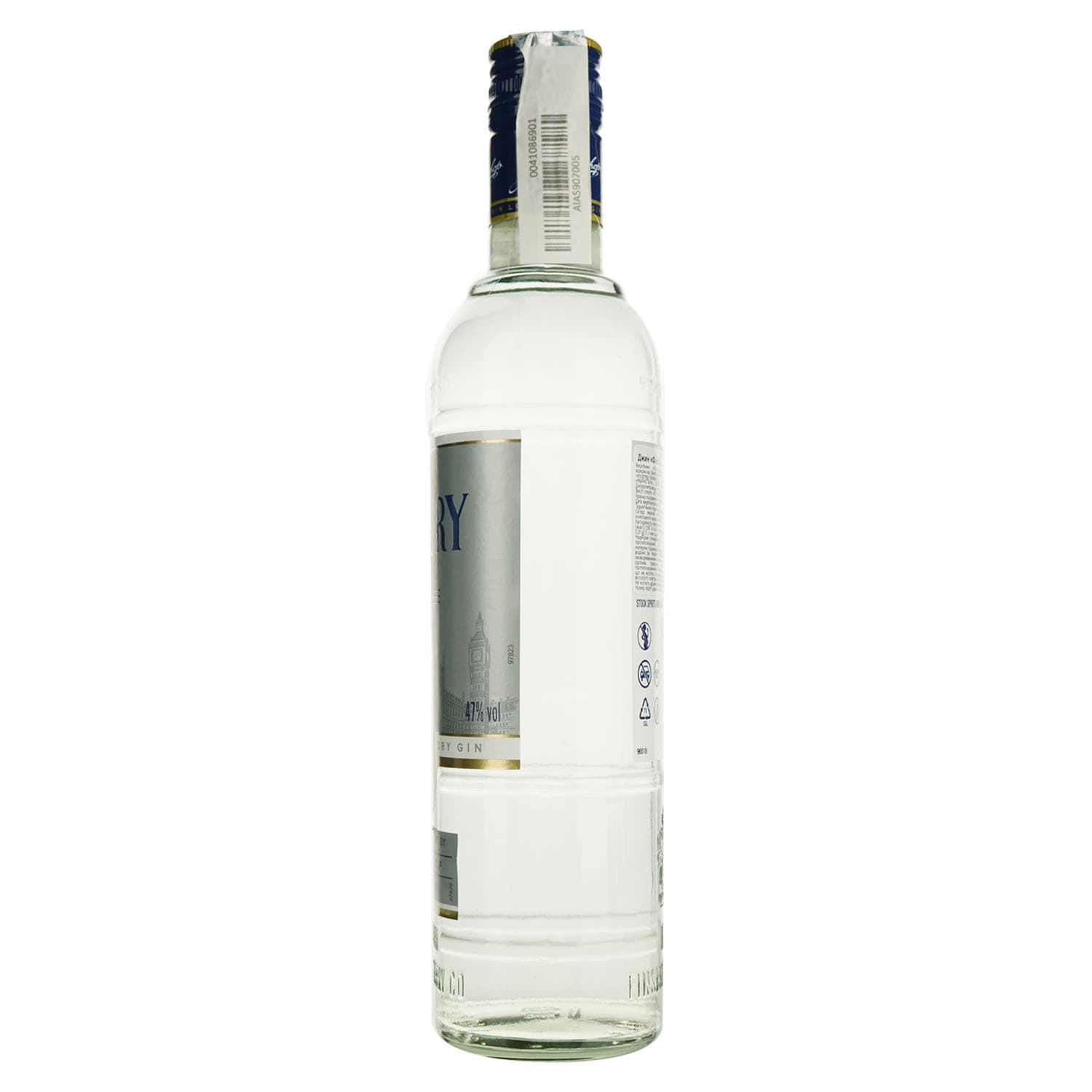 Джин Finsbury Platinum London Dry Gin 47% 0.7 л