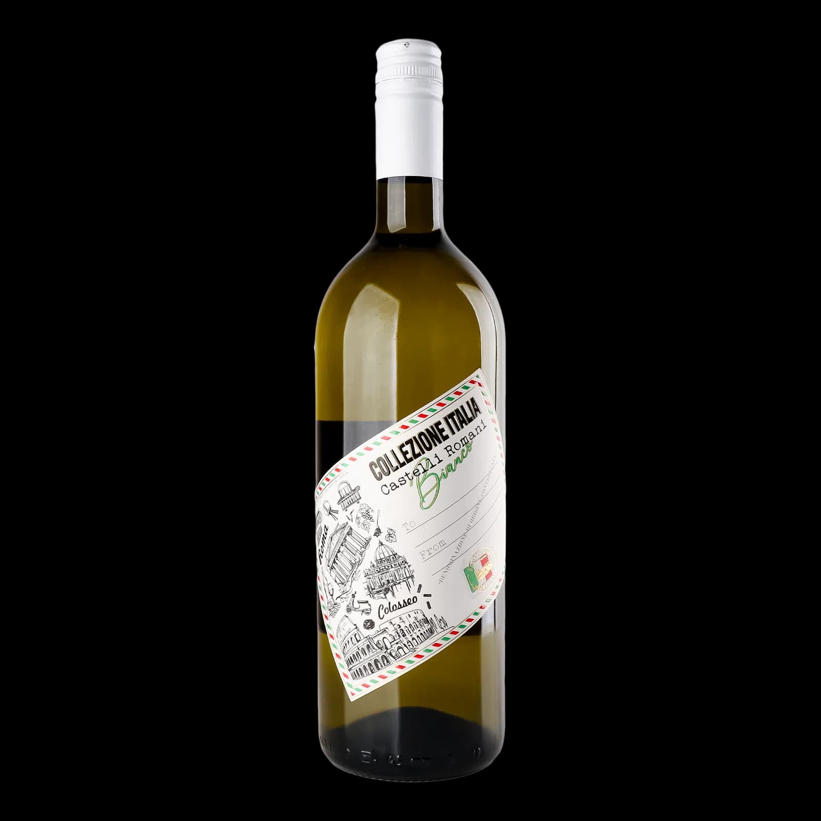 Вино Piccini Collezione Italia Castel Romani Bianco біле сухе 12.5%, 0.75 л