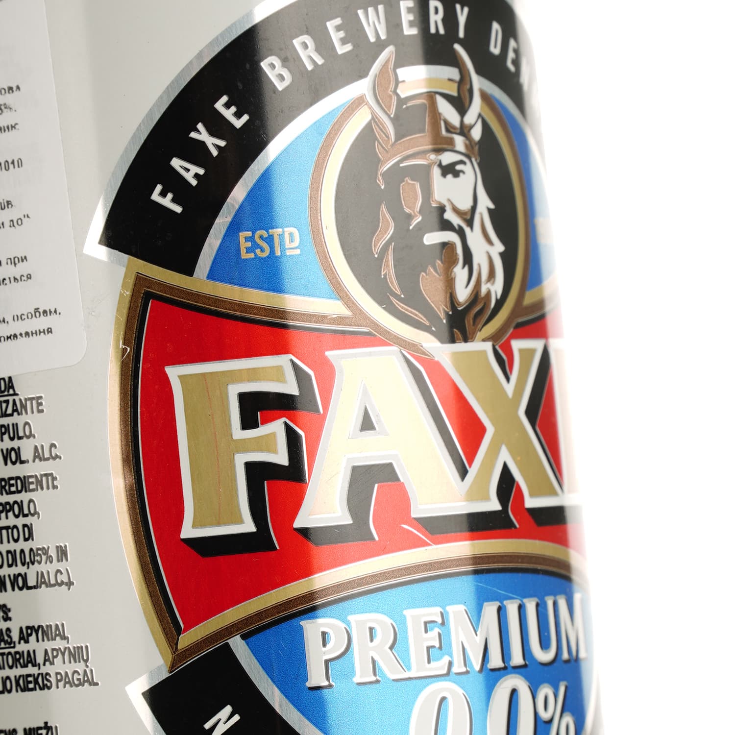 Пиво безалкогольне Faxe Free світле 0.5% 0.5 л з/б (799849)