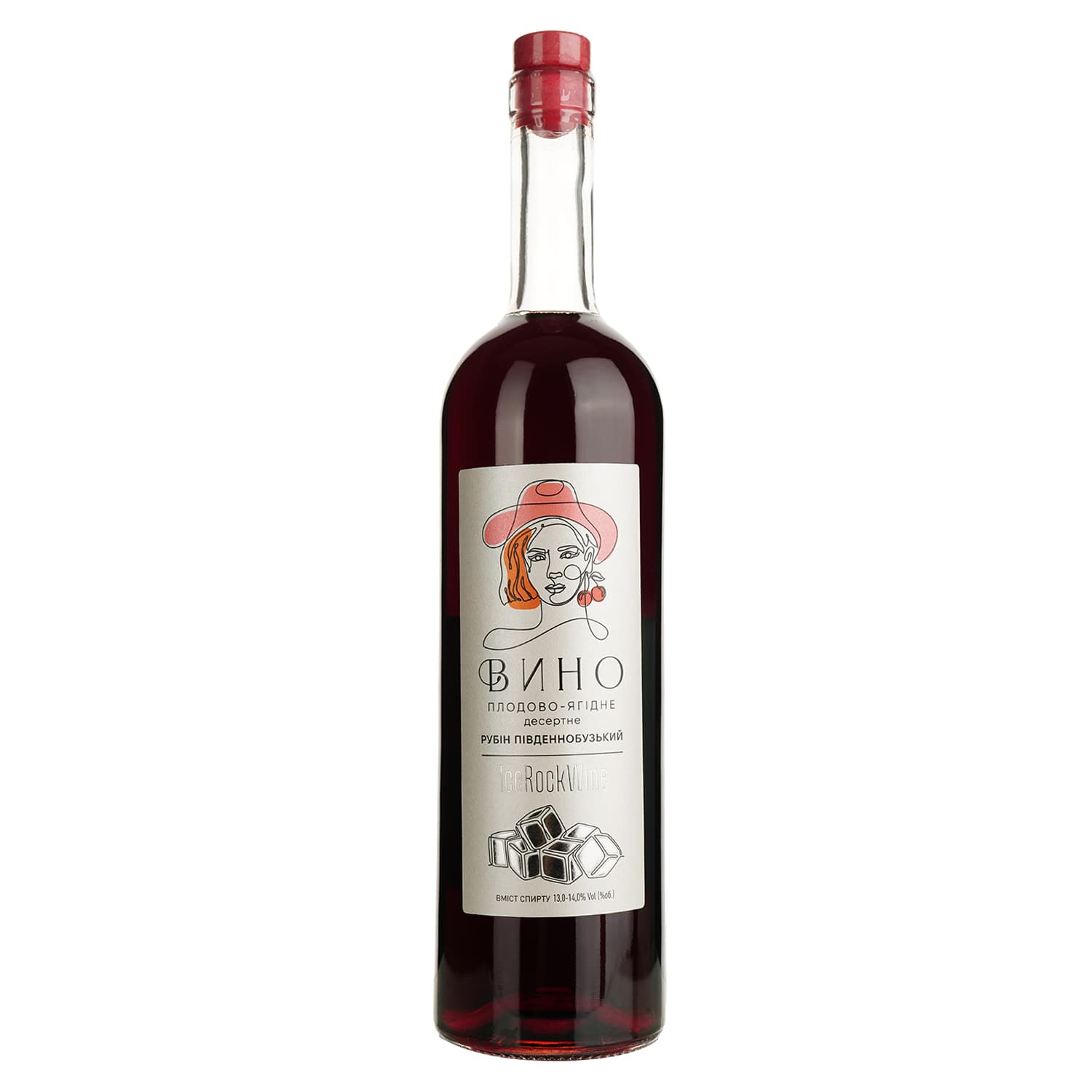 Вино плодово-ягідне Galicia Distillery Рубін Південнобузький червоне десертне 1 л