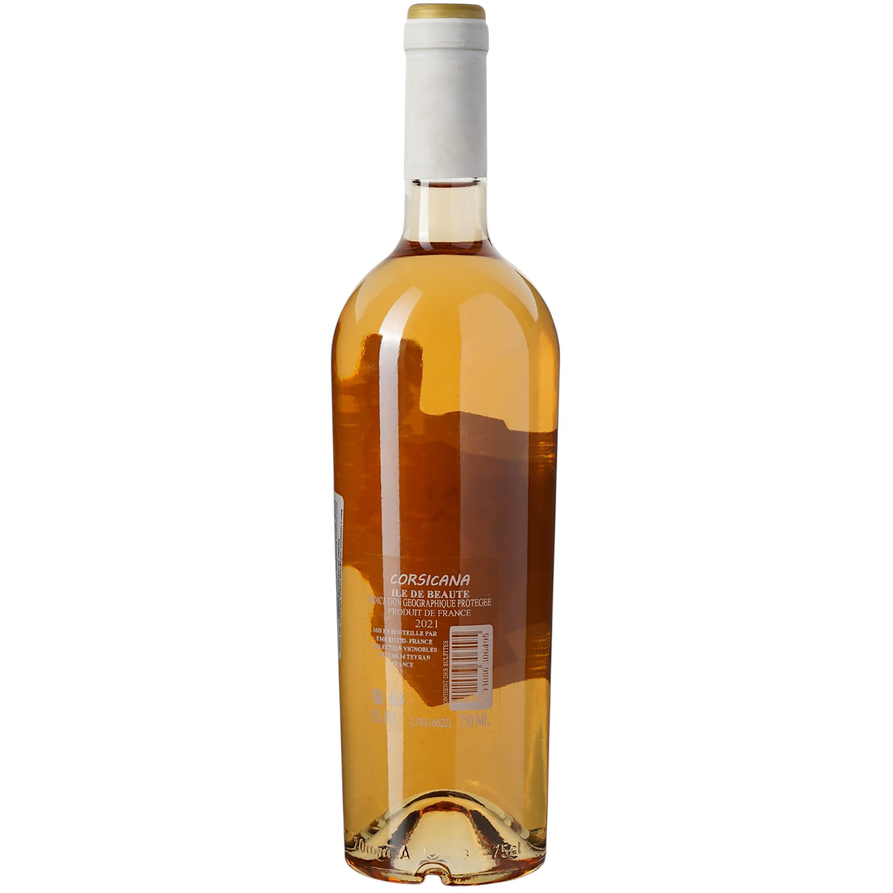 Вино Corsicana Rose IGP Ile de Beaute, рожеве, сухе, 0,75 л