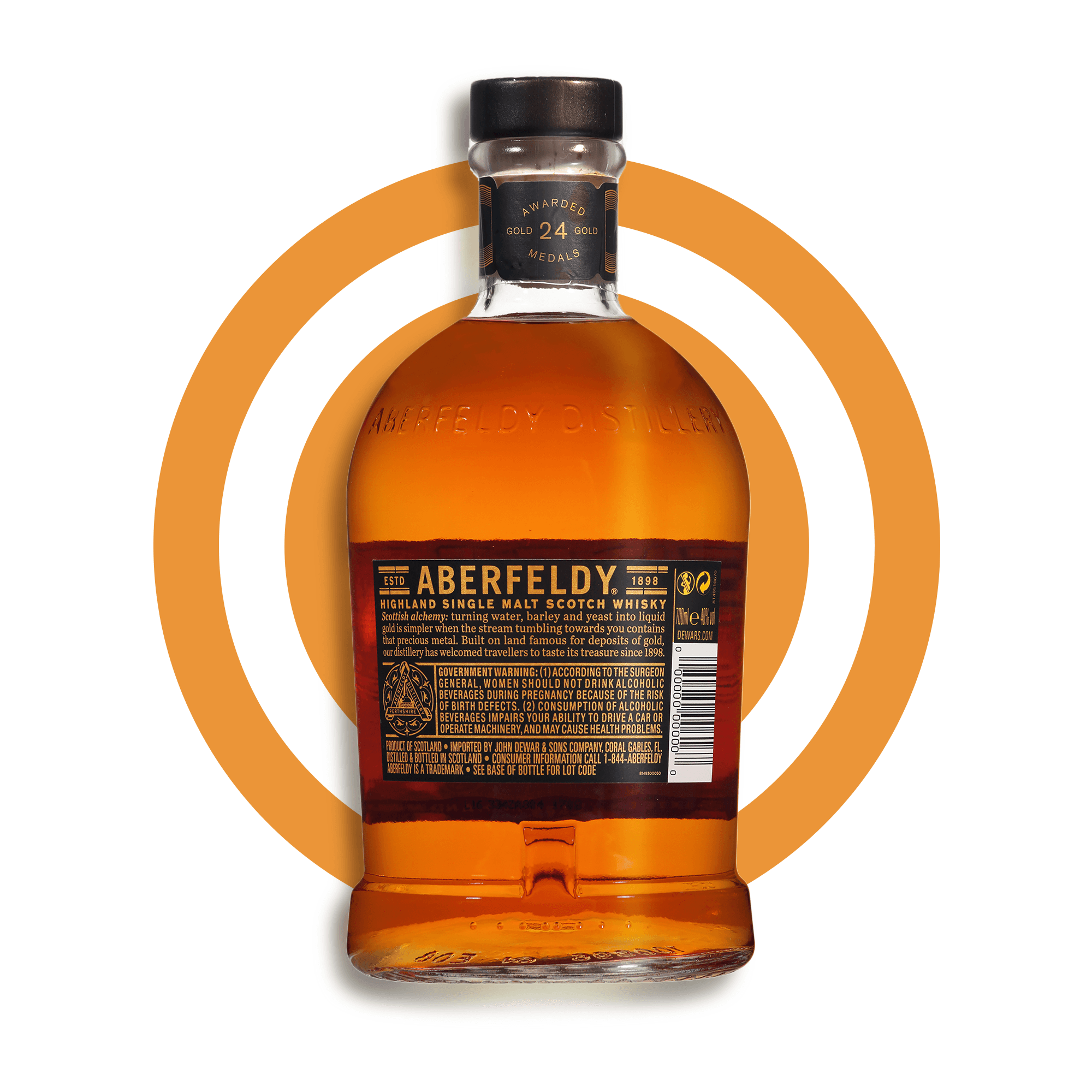 Віскі Aberfeldy 16 років витримки, 40%, 0,7 л (715558)