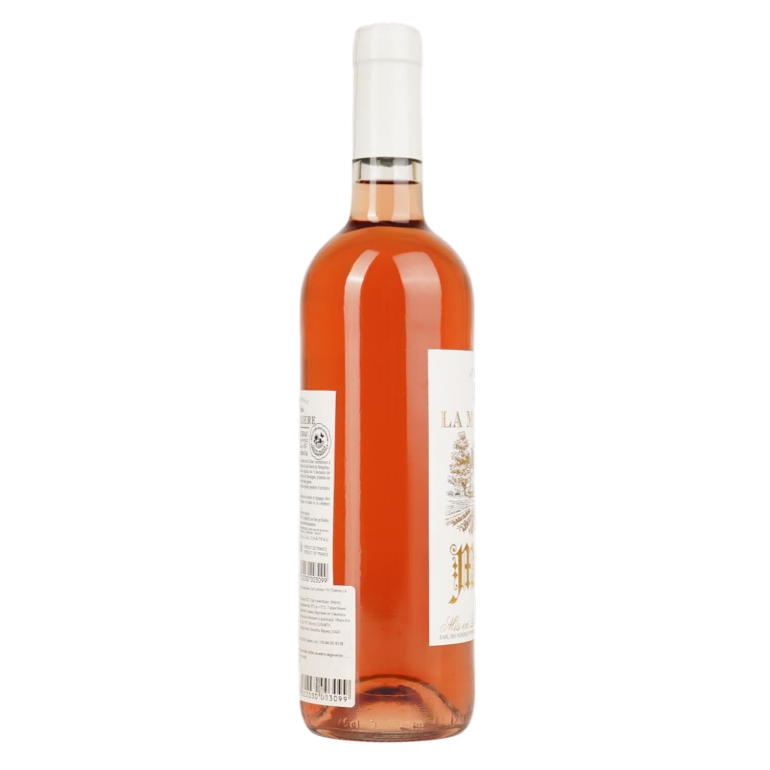 Вино Chateau La Mouliere AOP Bergerac рожеве сухе 0.75 л