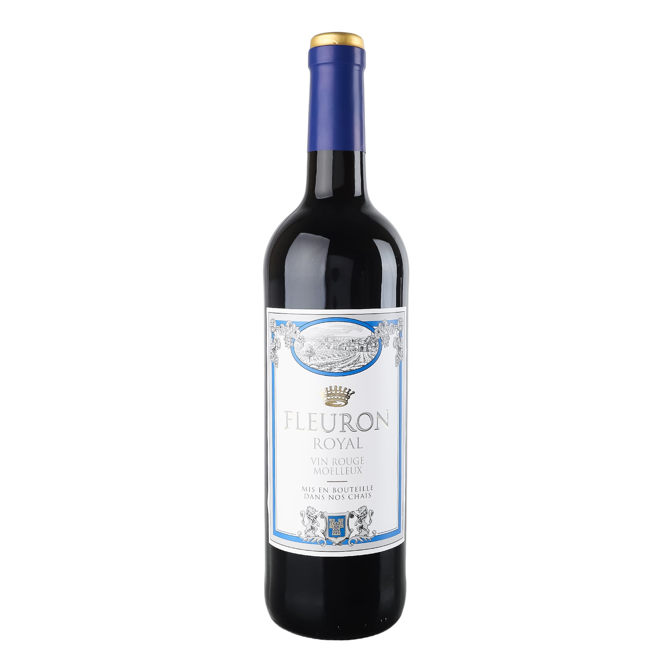Вино Fleuron Royal Rouge Moelleux червоне напівсолодке 11-14.5% 0.75 л