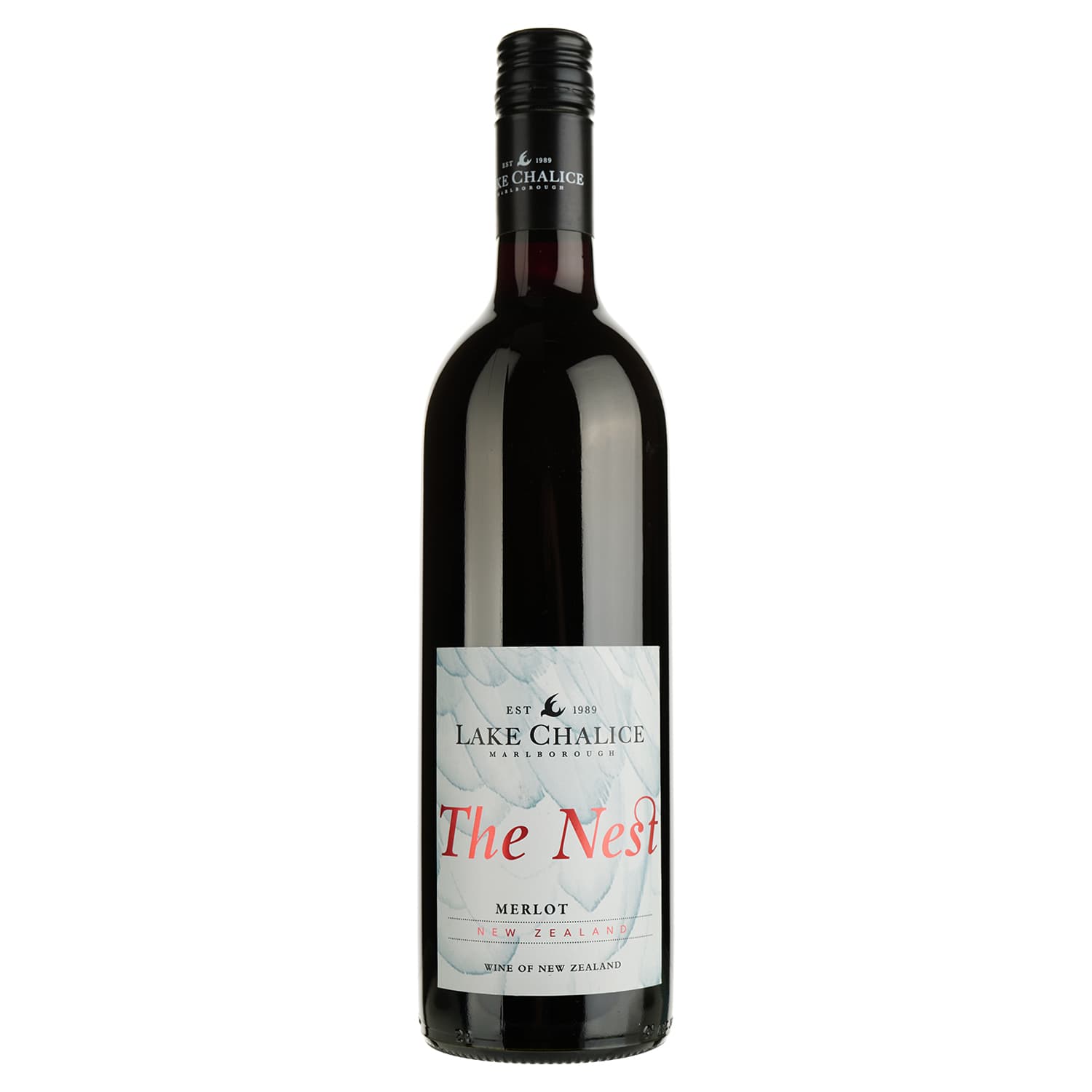 Вино Lake Chalice The Nest Hawke's Bay Merlot, червоне, сухе, 0,75 л