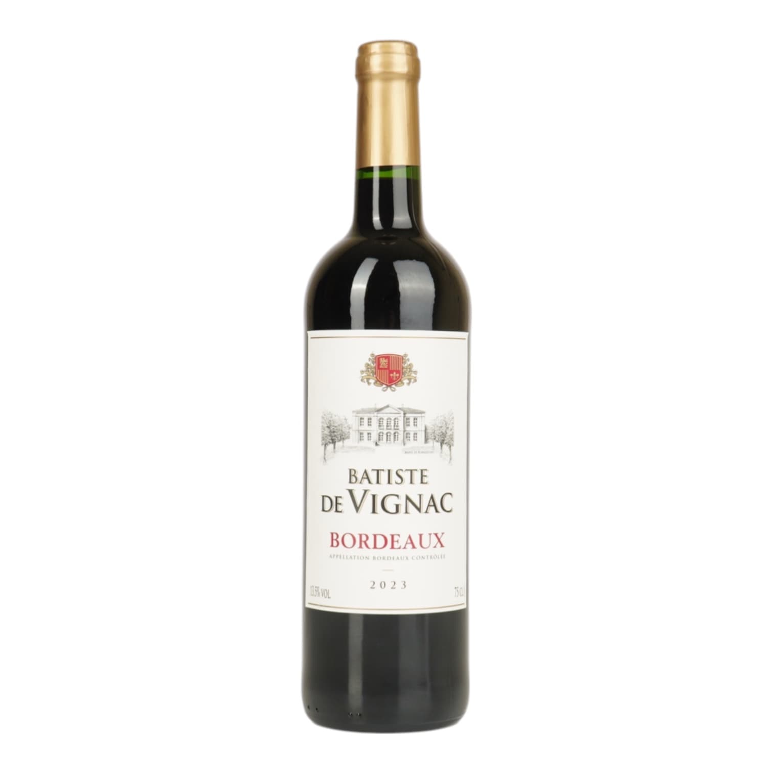 Вино Batiste de Vignac Bordeaux червоне 0.75 л 13.5%