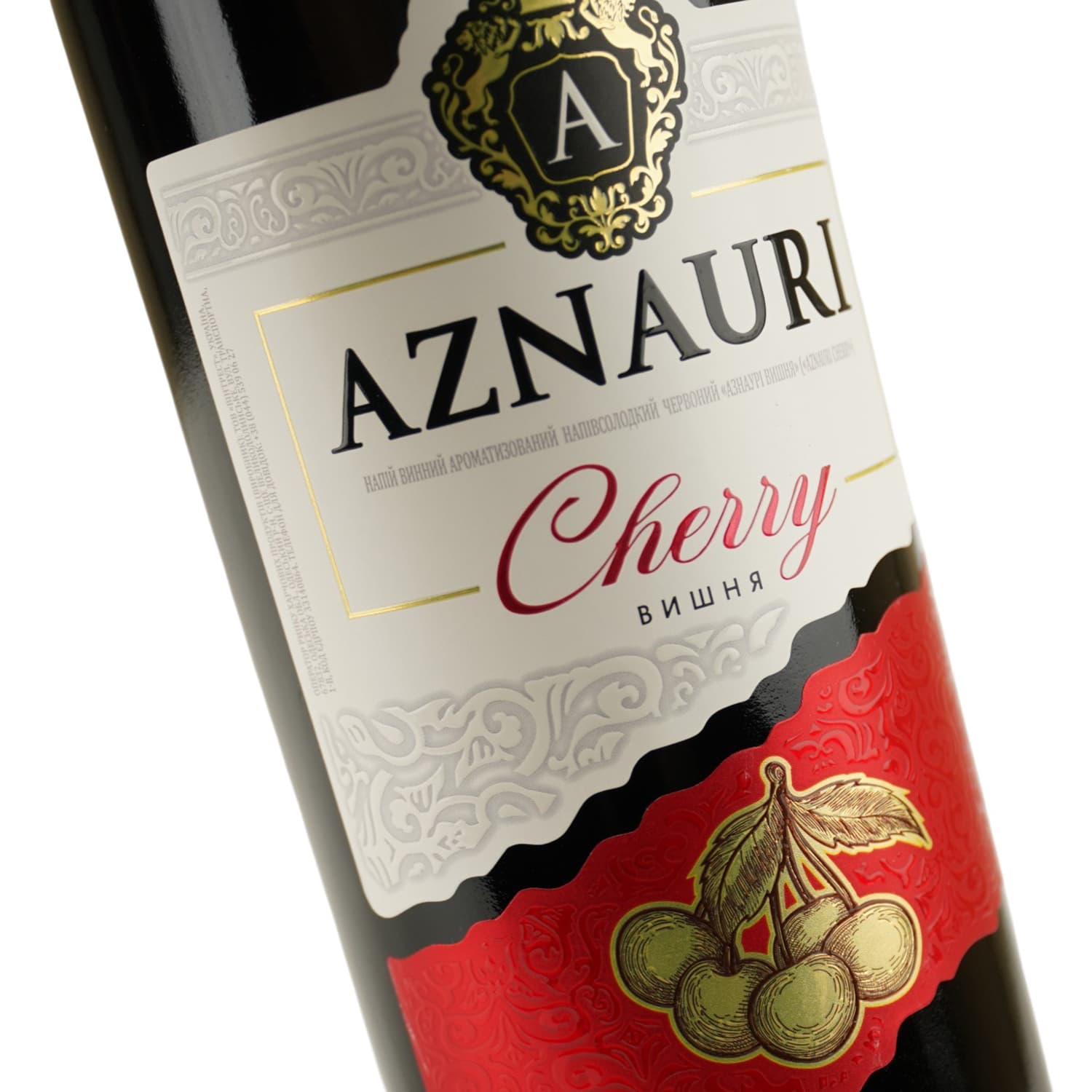 Вино AZNAURI Cherry вишня чер н/сол 0.75 л