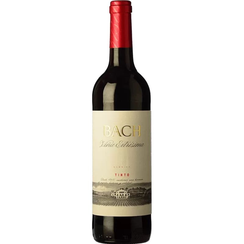 Упаковка вина Bach Extrisimo Tinto Seco DO Catalunya червоне сухе 4.5 л (0.75 л х 6 шт.)