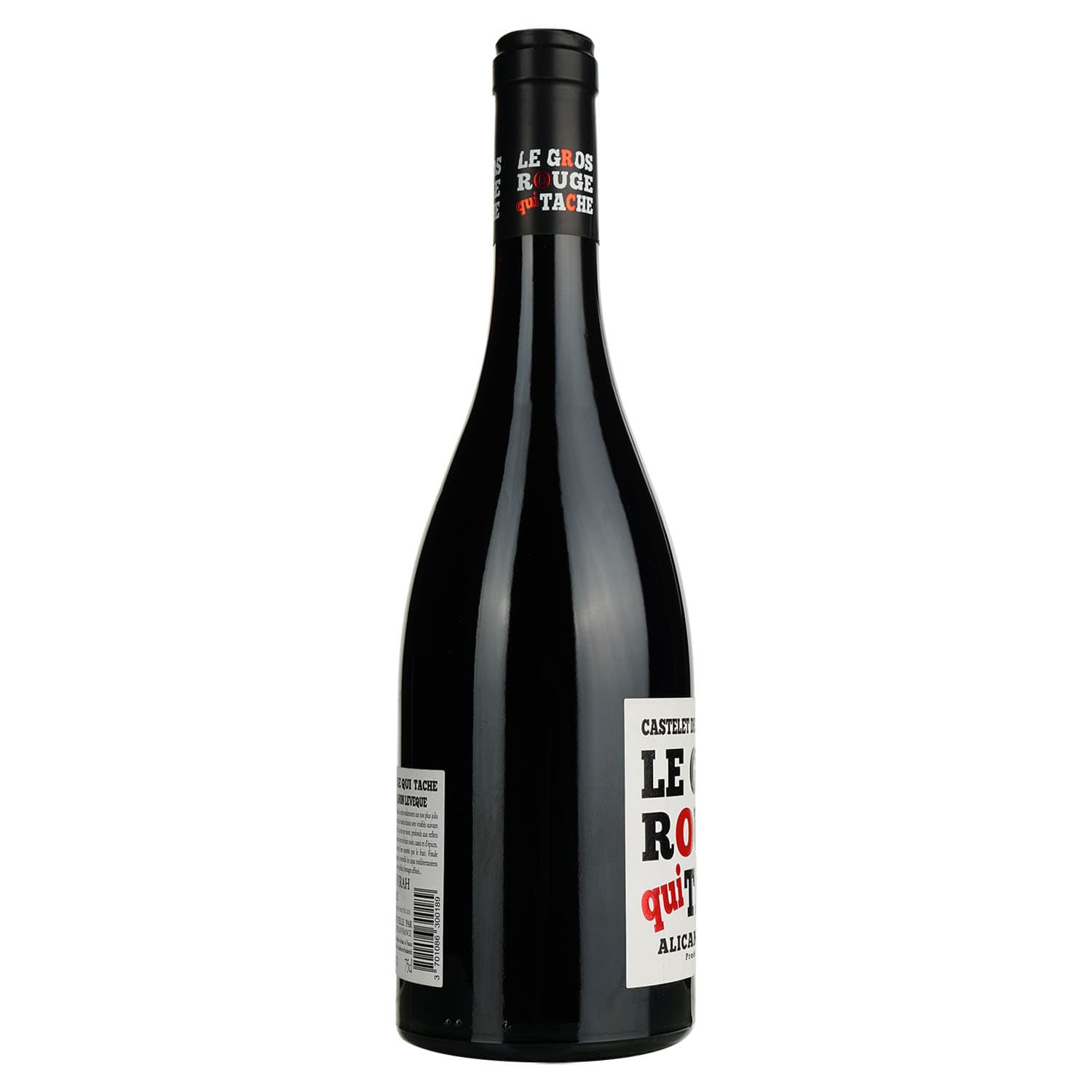 Вино Le Gros Rouge Qui Tache Castelet De Canon Leveque IGP Pays D'Oc червоне сухе 0.75 л