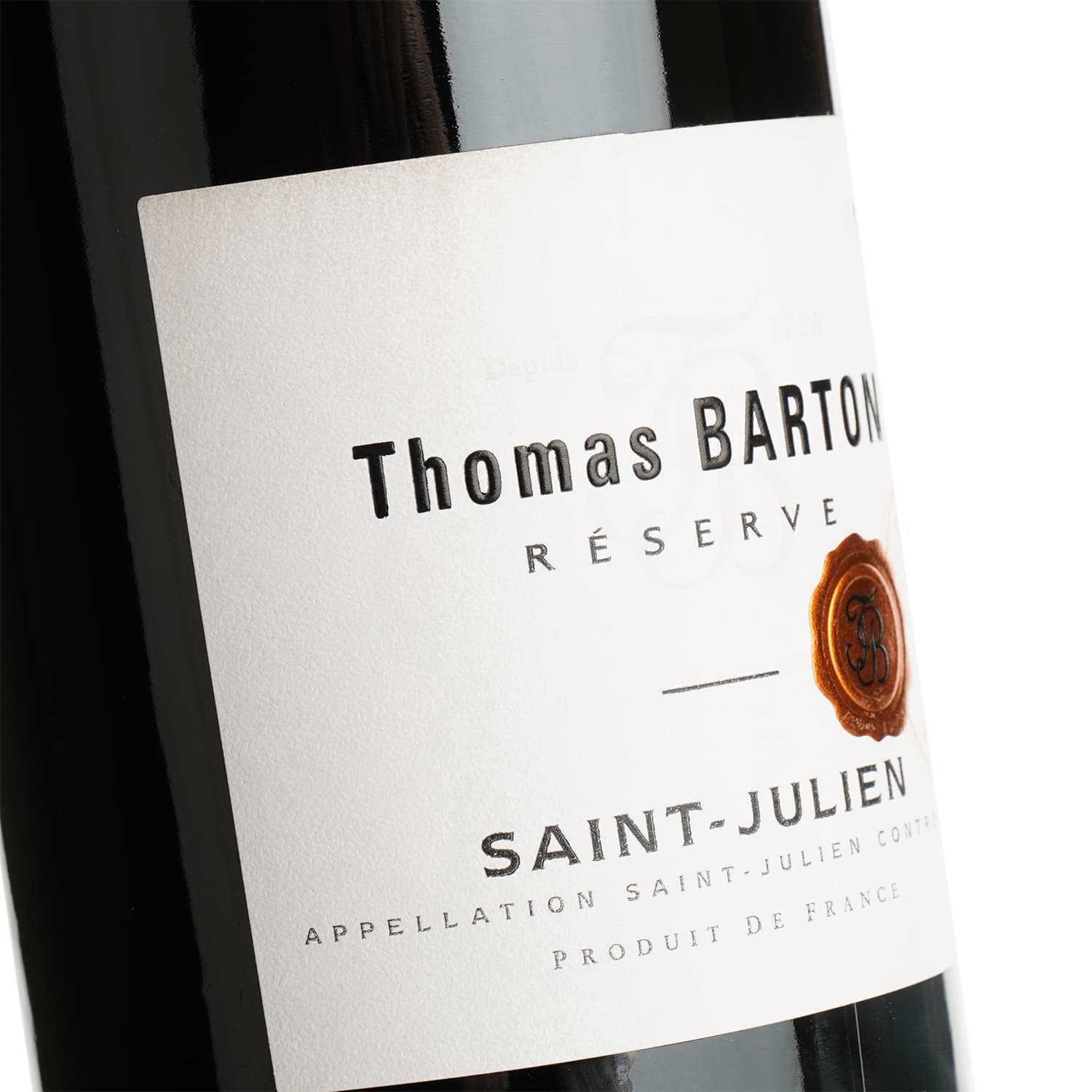 Вино Thomas Barton Reserve Saint-Julien AOC червоне сухе 0.75 л