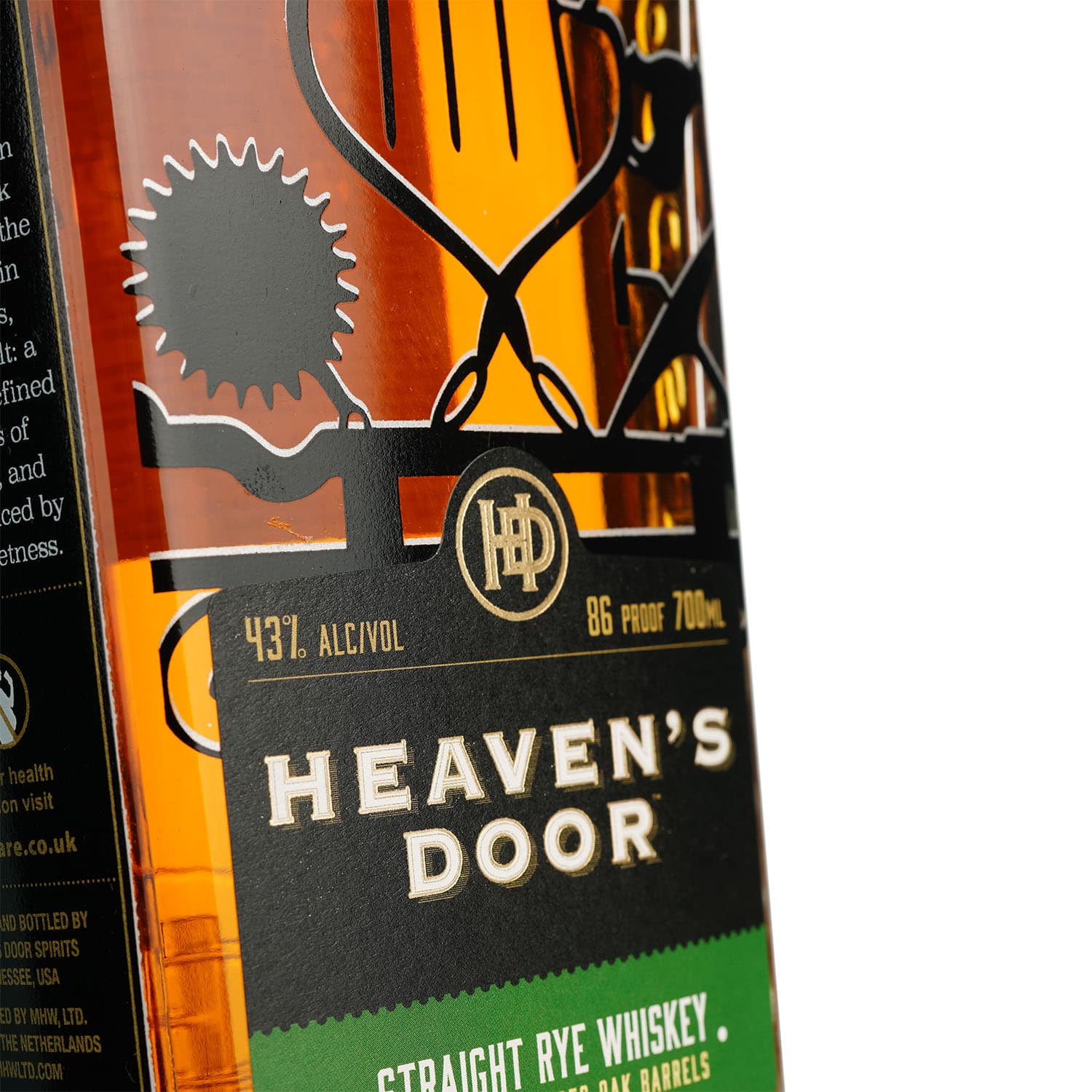 Віскі Heaven's Door Tennessee Straight Rye 43% 0.7 л